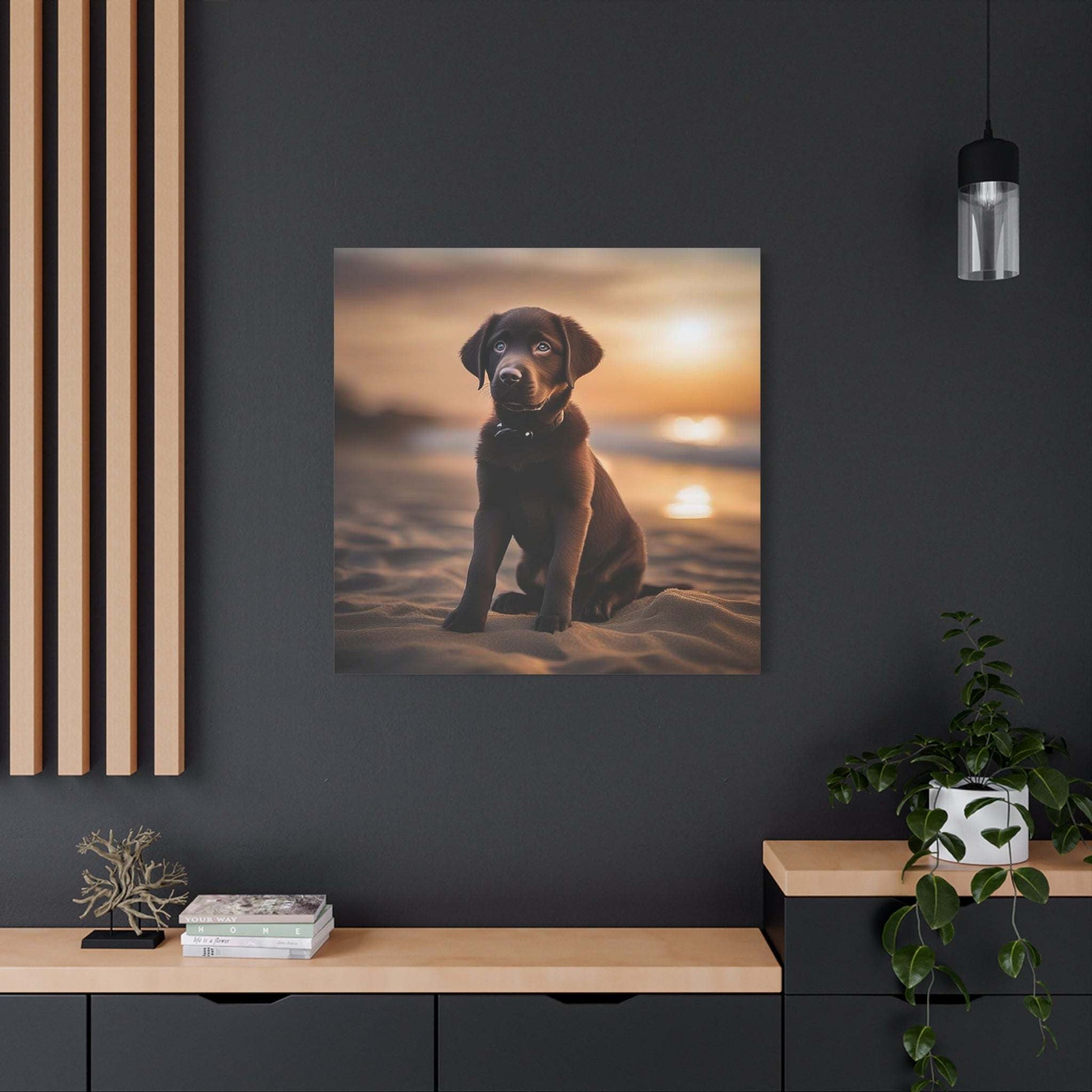 labrador print, labrador puppy