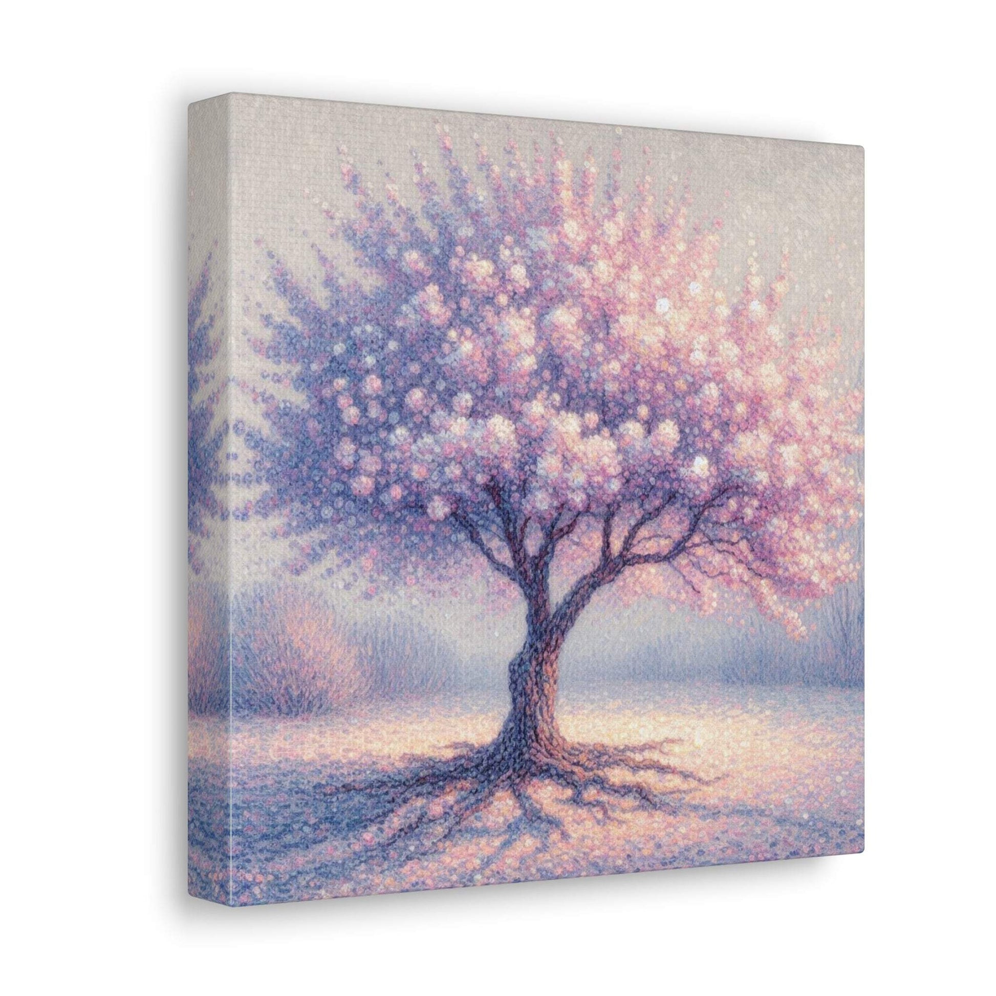 blossom artwork, cherry blossom wall art, blossom canvas