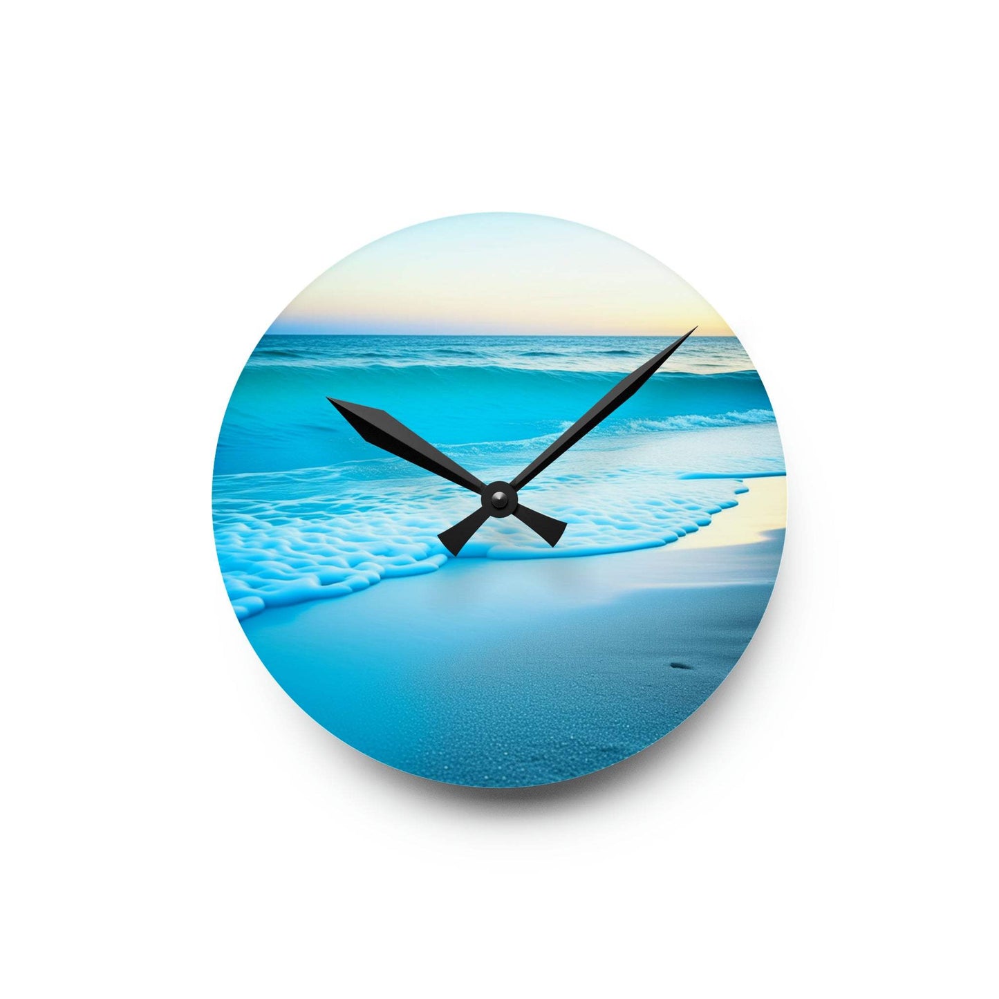 ocean clock, unique wall clock