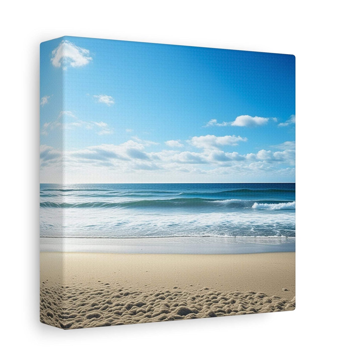 ocean canvas, beach print