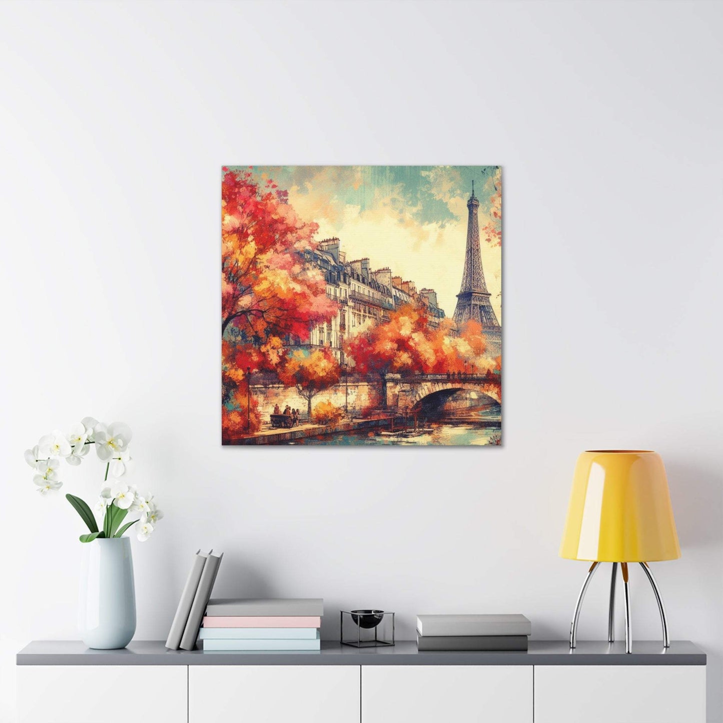 paris art, paris canvas art