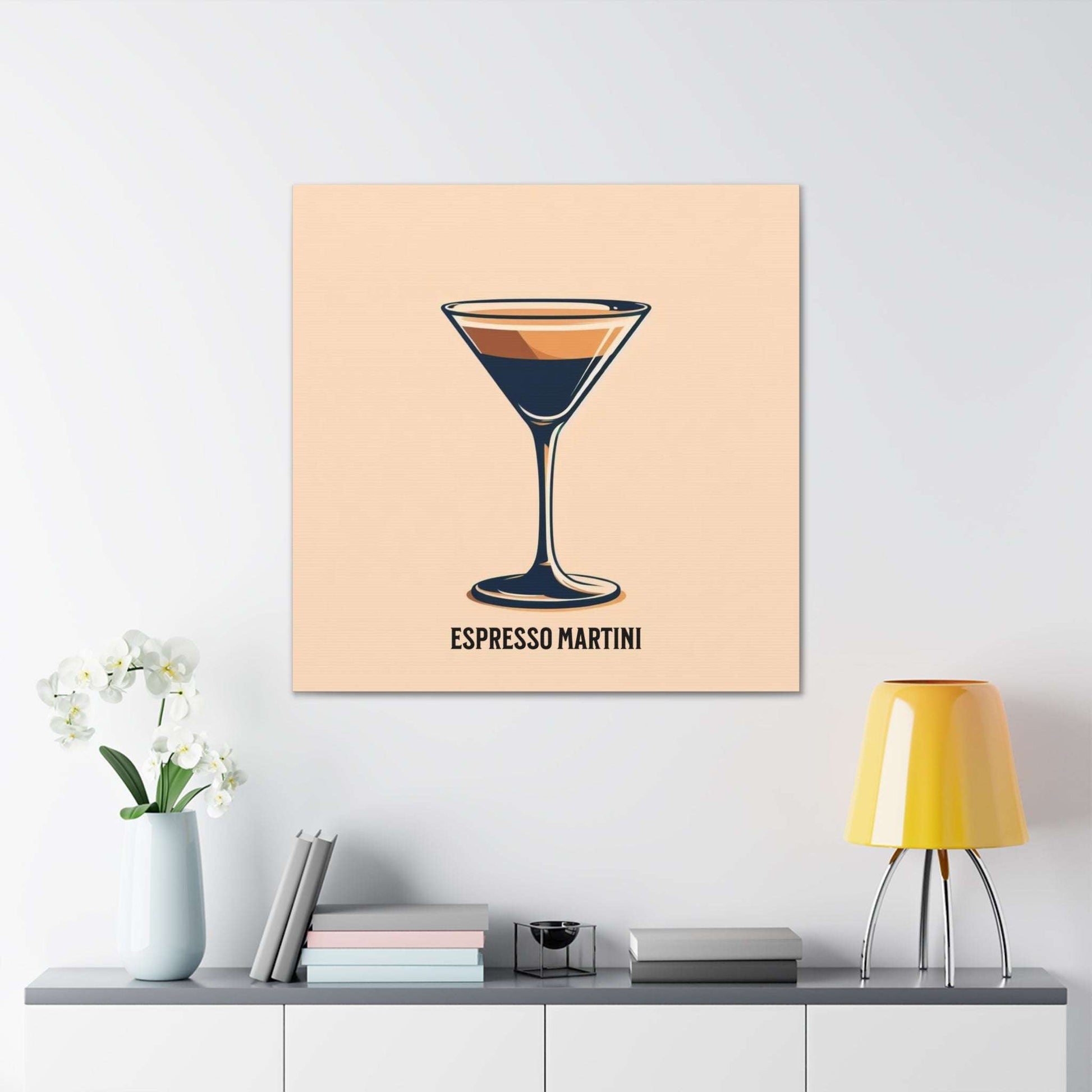 cocktail poster, bar cart decor