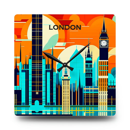 london clock, unique wall clock