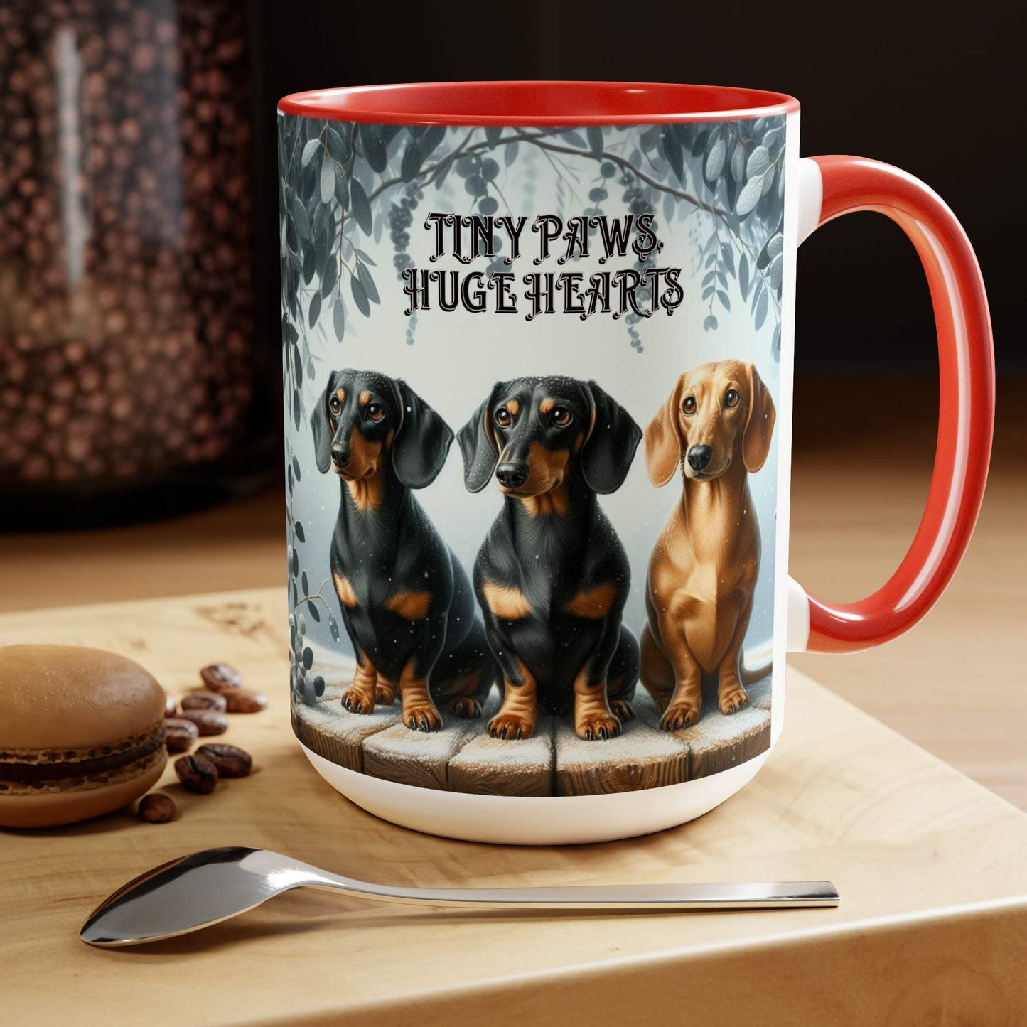 dachshund mug, dachshund coffee mug