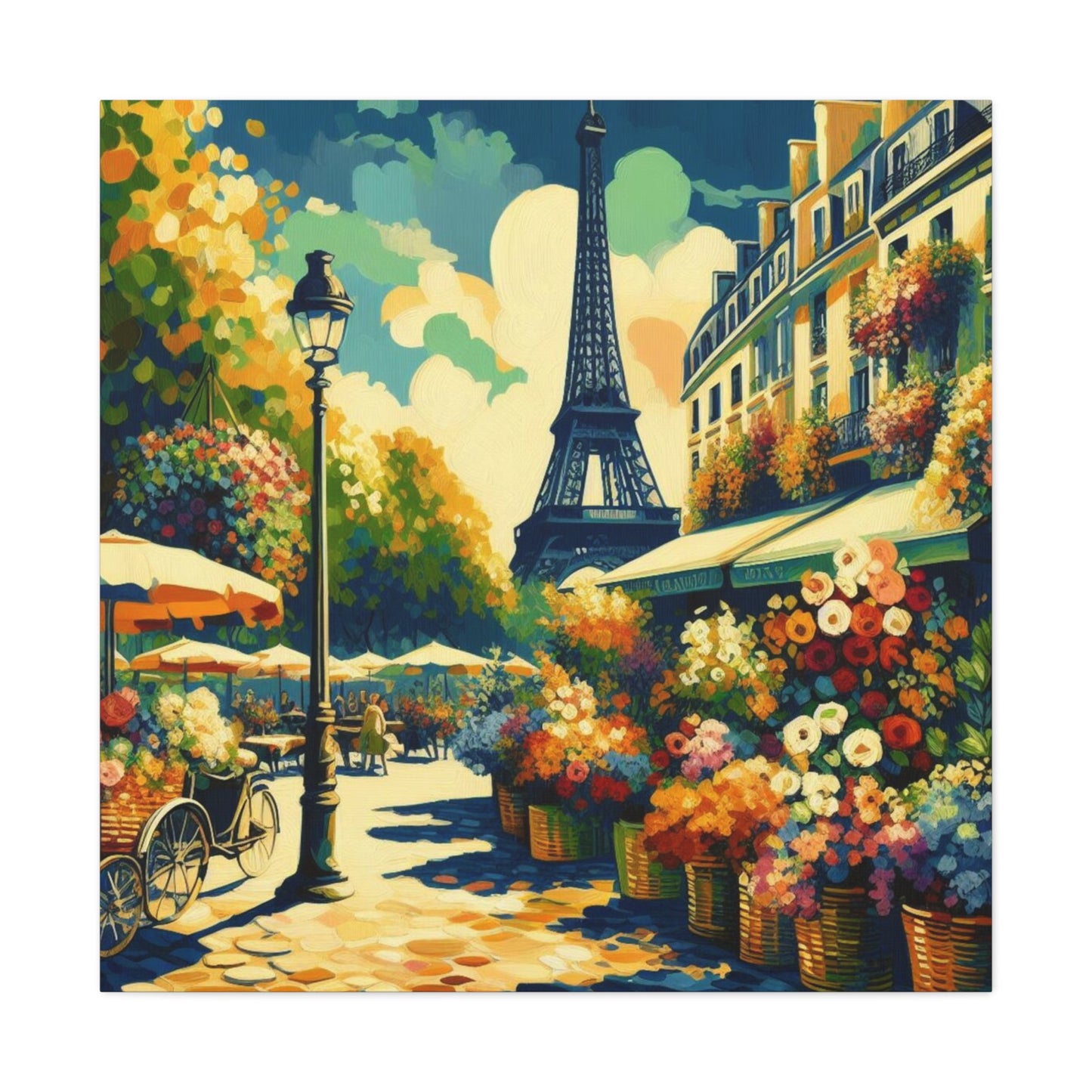 PARIS ART: Paris Canvas Art for Aesthetic Room Decor, Paris Print, Paris Artwork