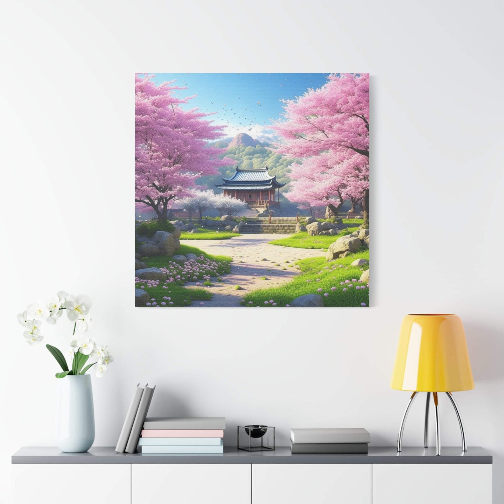 landscape wall art, japan wall art, anime artwork