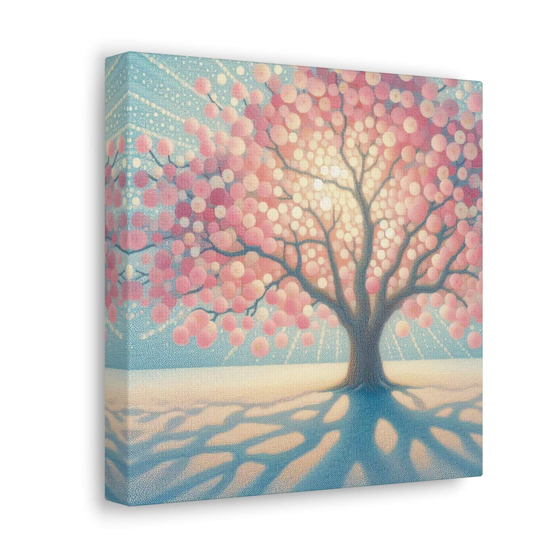 blossom artwork, cherry blossom wall art, blossom canvas