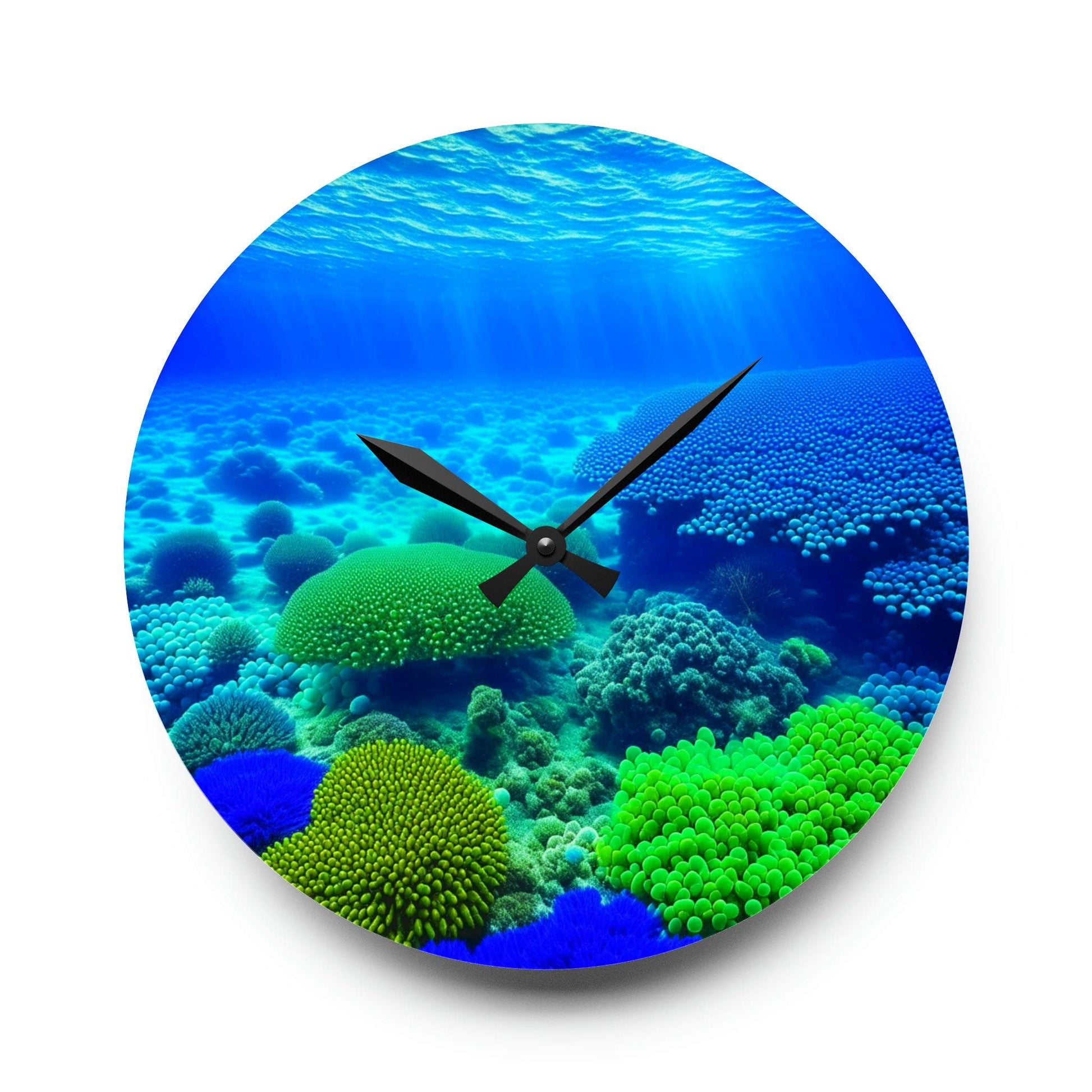 ocean clock, unique wall clock