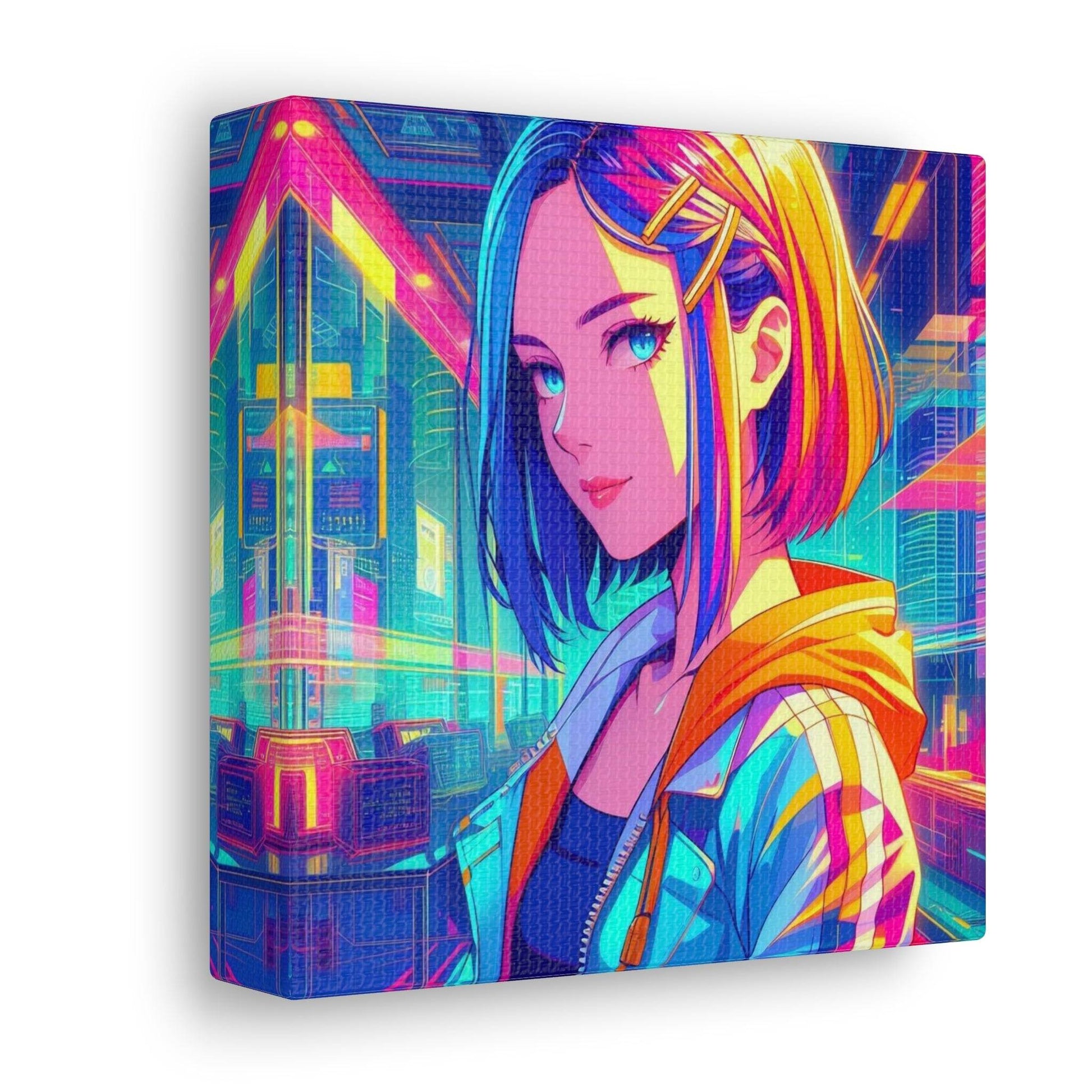 anime art, anime girl poster