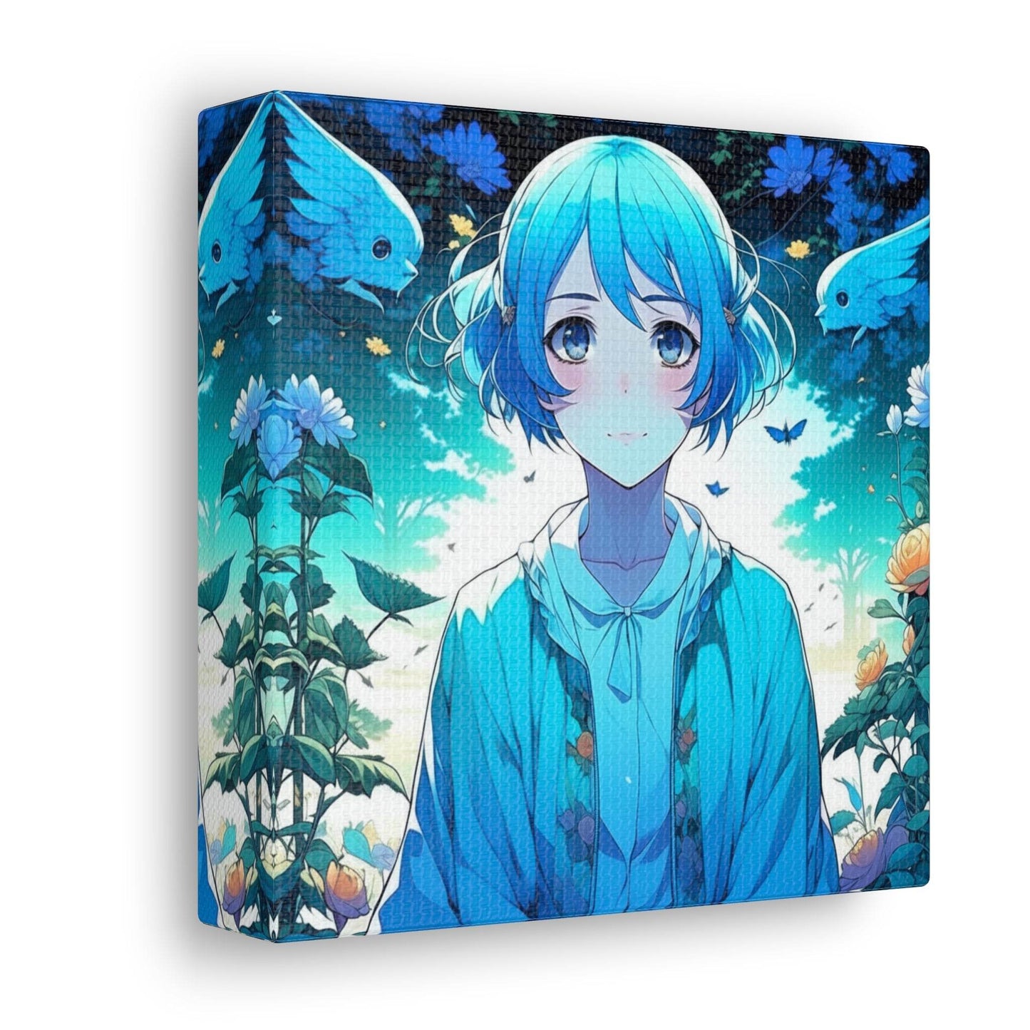 anime art, anime girl poster