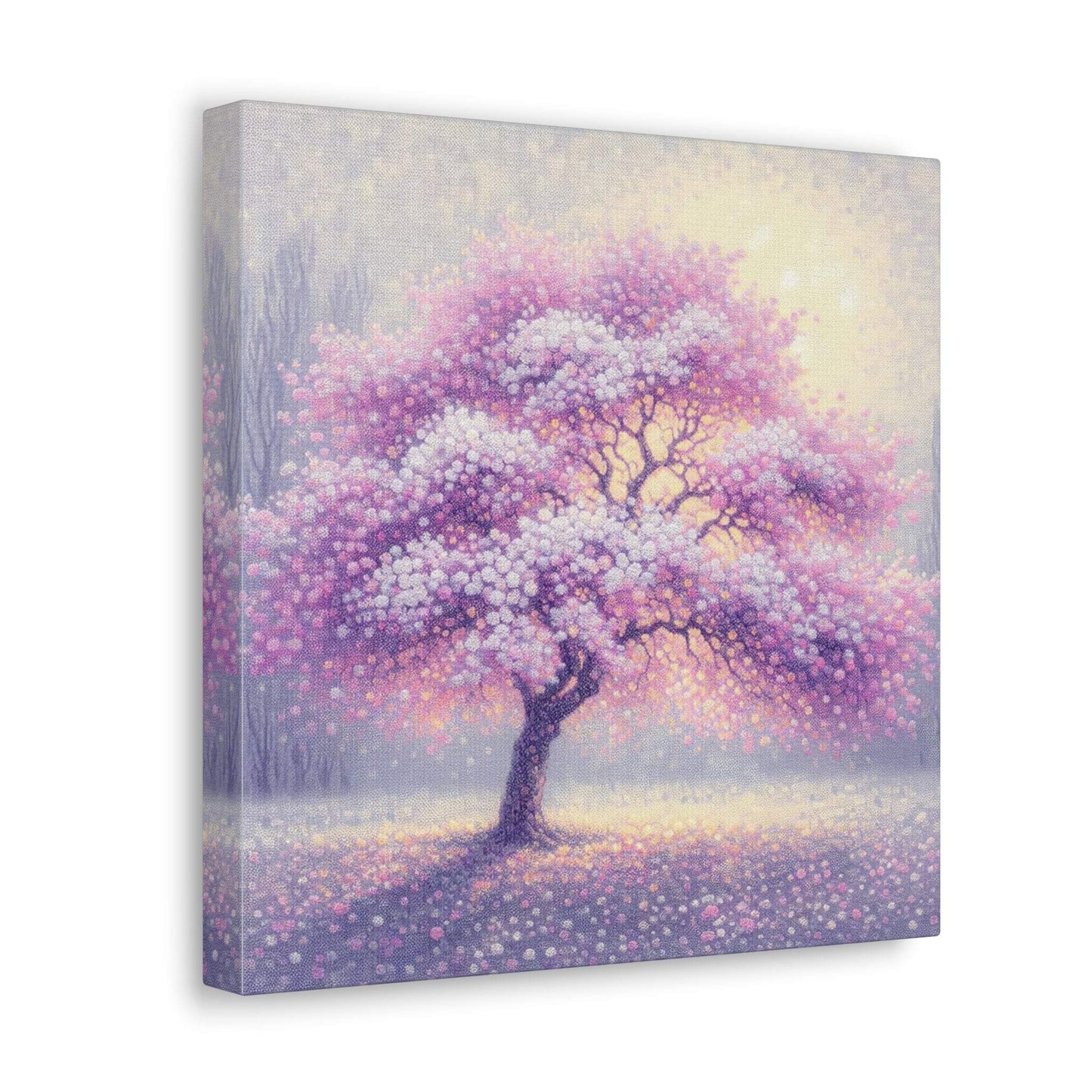 blossom artwork, cherry blossom wall art, blossom canvas