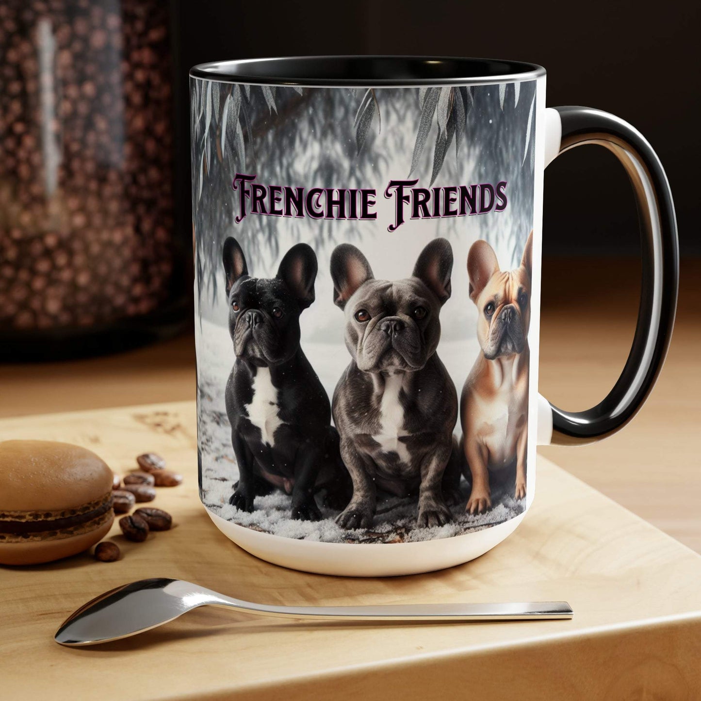 french bulldog mug, frenchie coffee mug