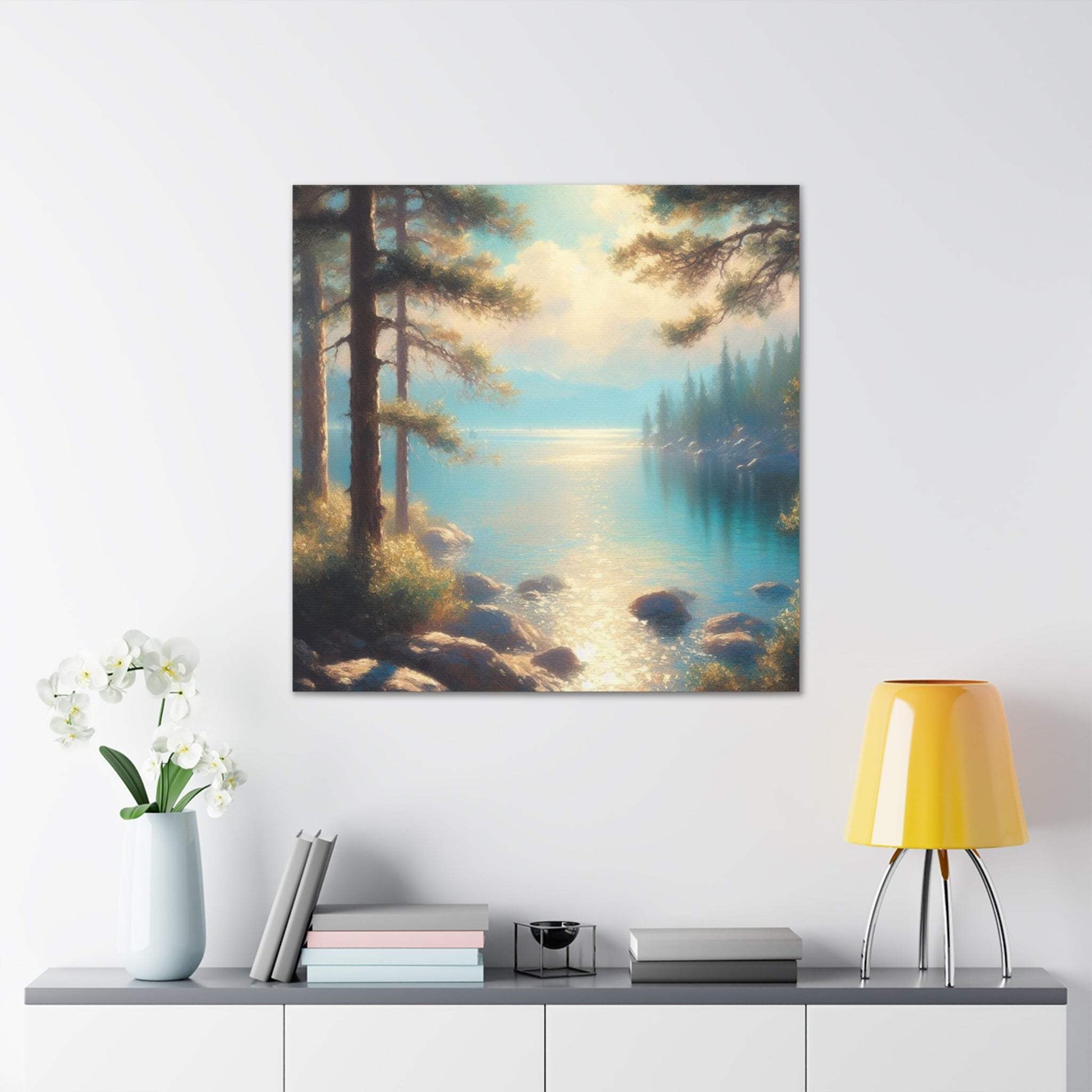 lake tahoe wall art, landscape print