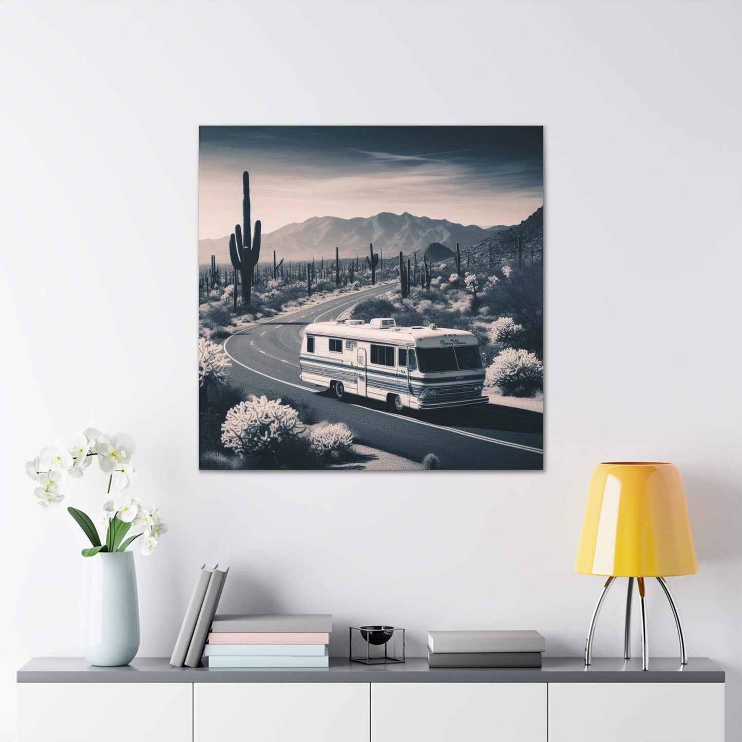 desert artwork, rv art, boho art