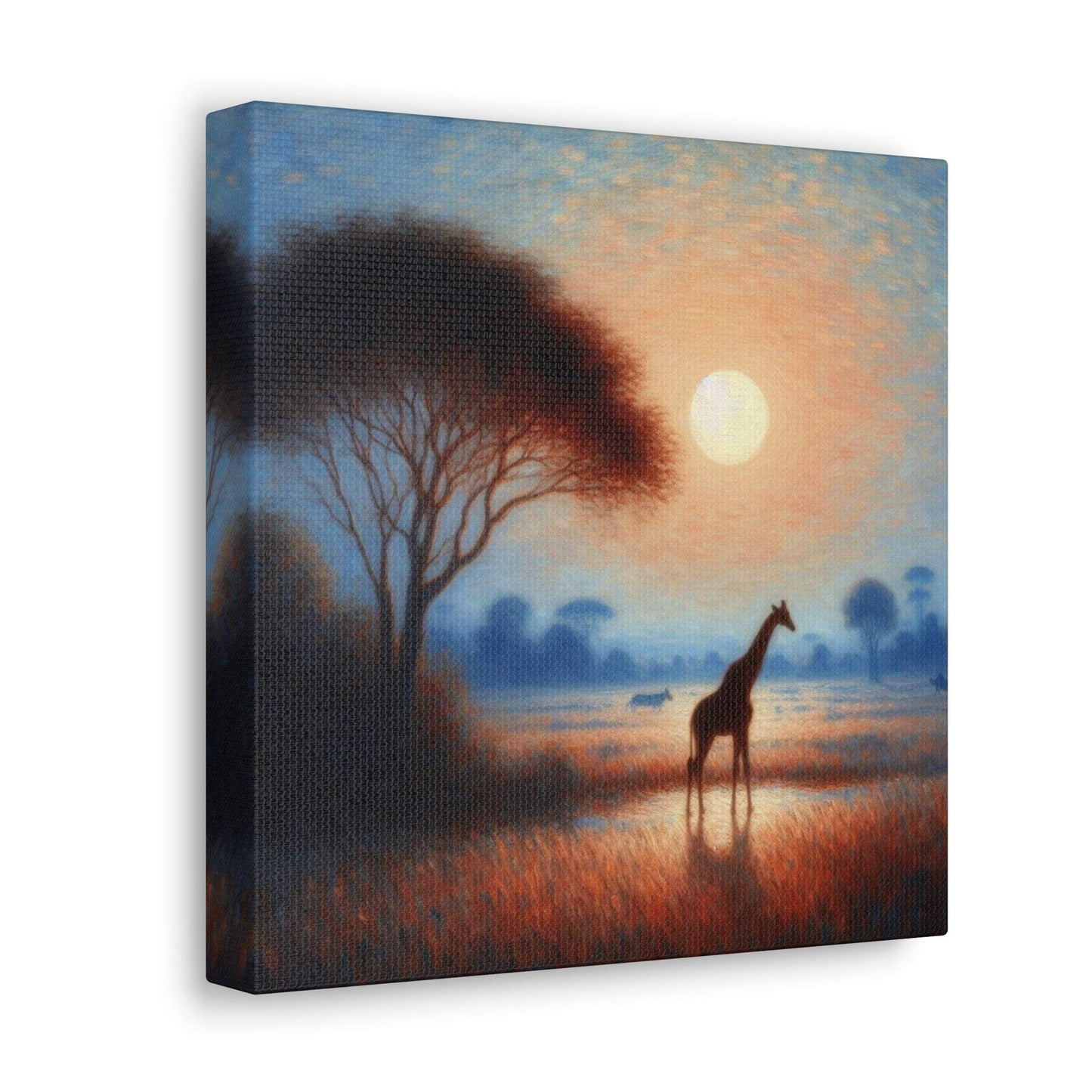 giraffe artwork, giraffe wall art canvas