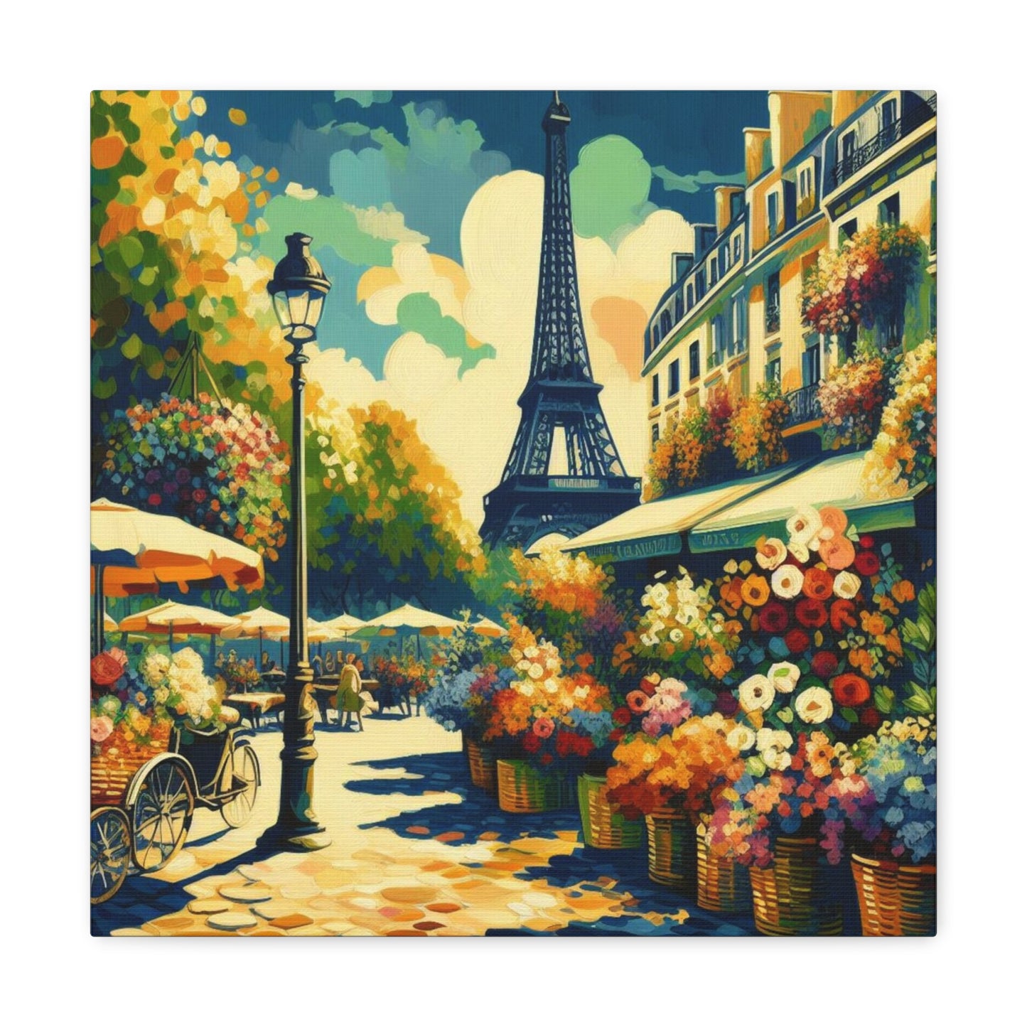 PARIS ART: Paris Canvas Art for Aesthetic Room Decor, Paris Print, Paris Artwork