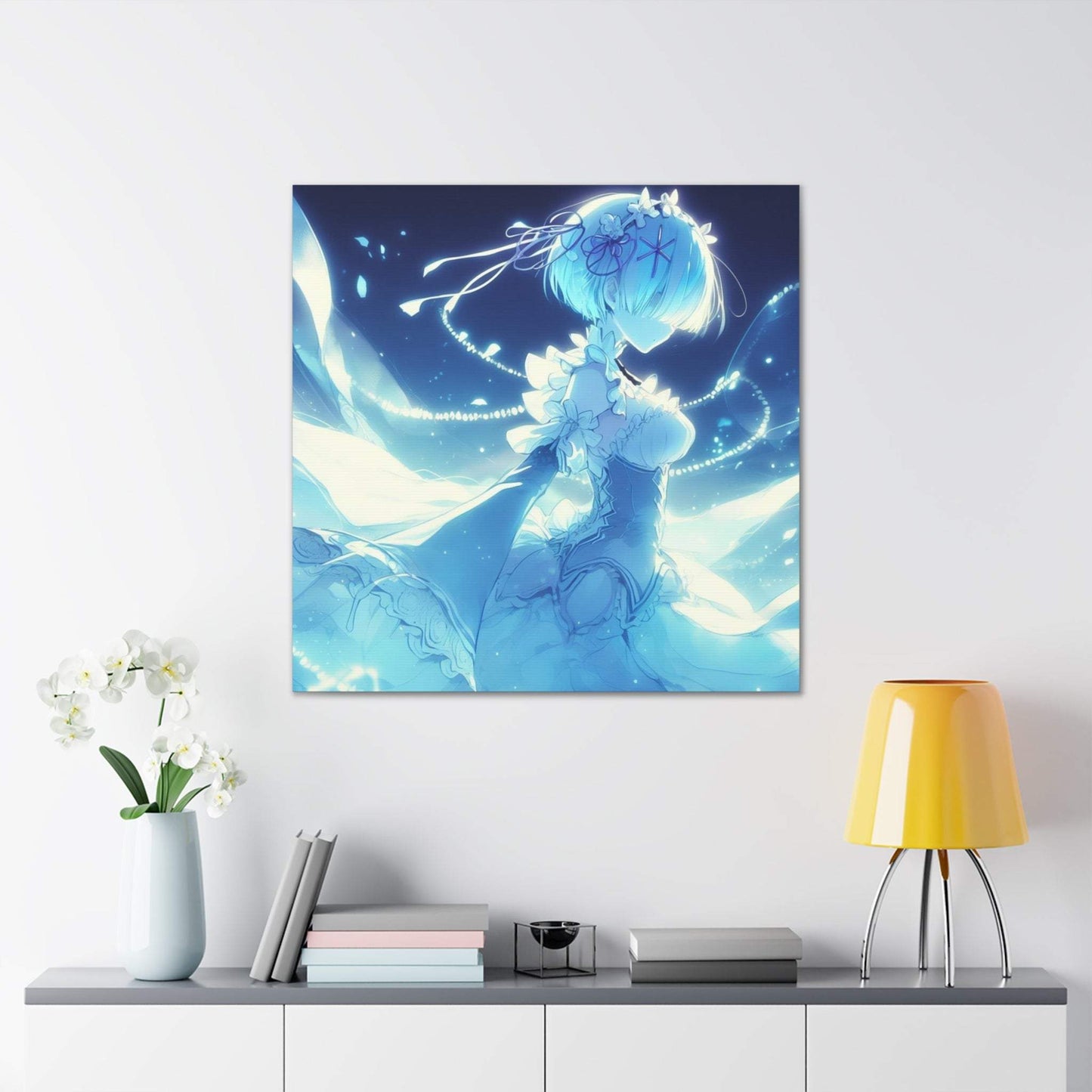 anime art, anime girl poster