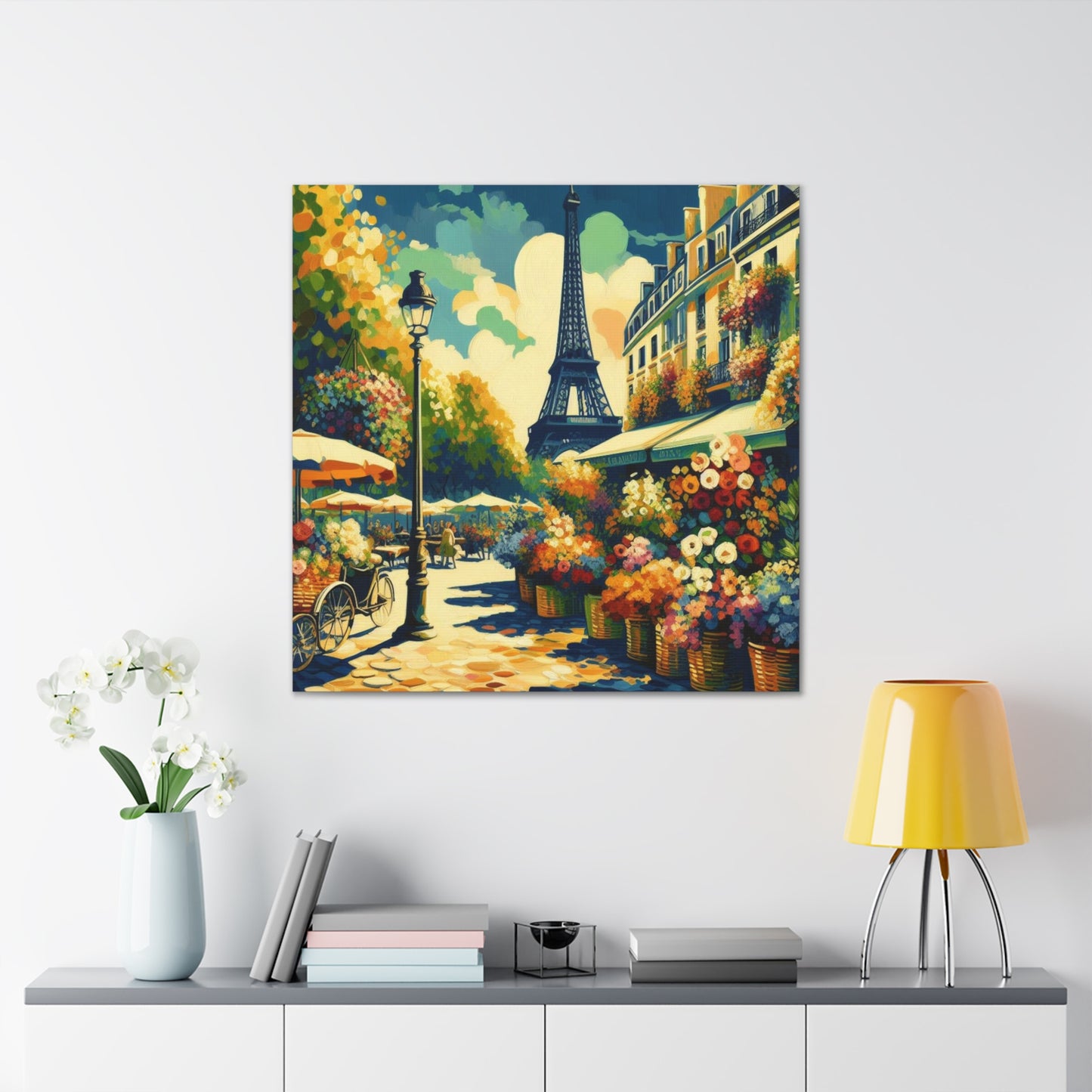 PARIS ART: Paris Canvas Art for Aesthetic Room Decor, Paris Print, Paris Artwork