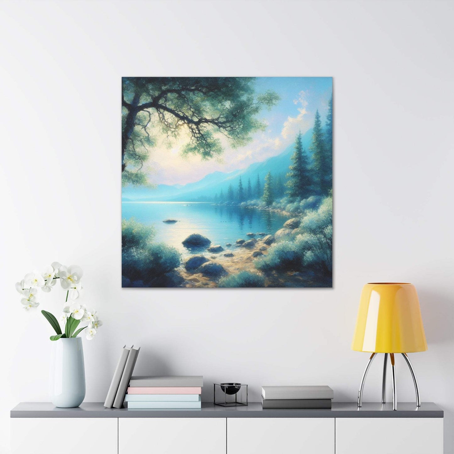 lake tahoe wall art, landscape print