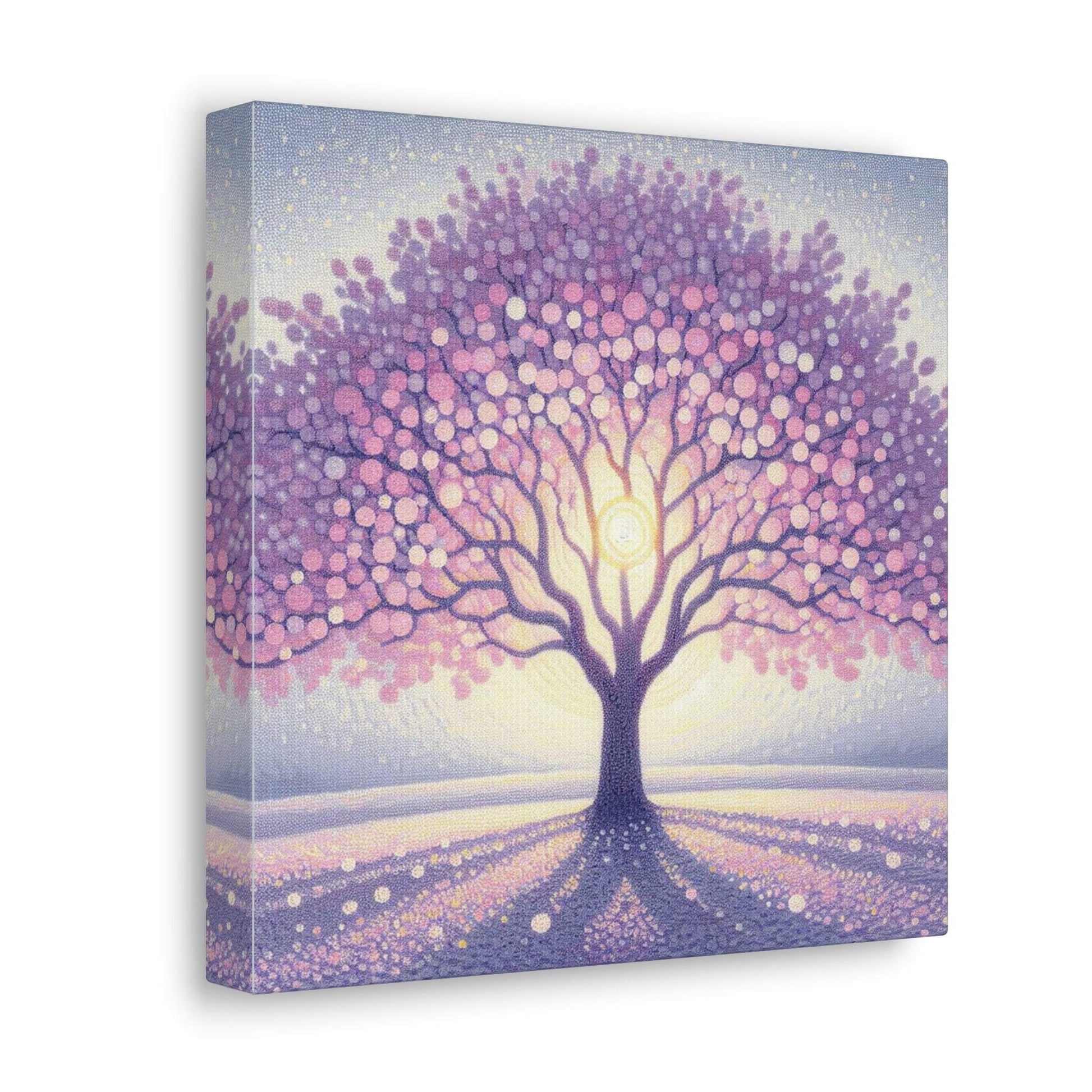 blossom artwork, cherry blossom wall art, blossom canvas