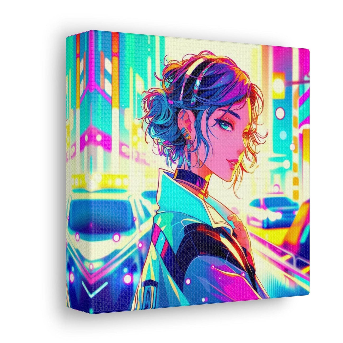 anime art. anime girl poster