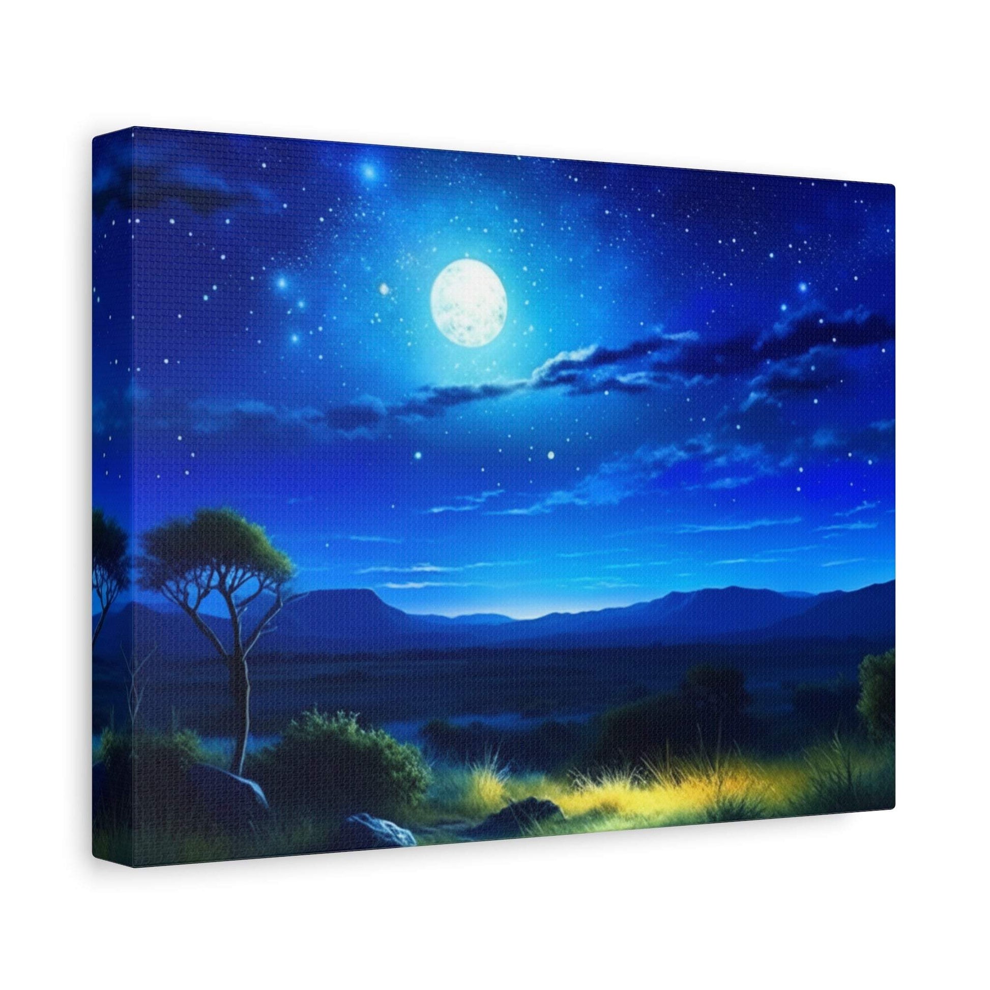 landscape wall art, africa wall art, africa canvas