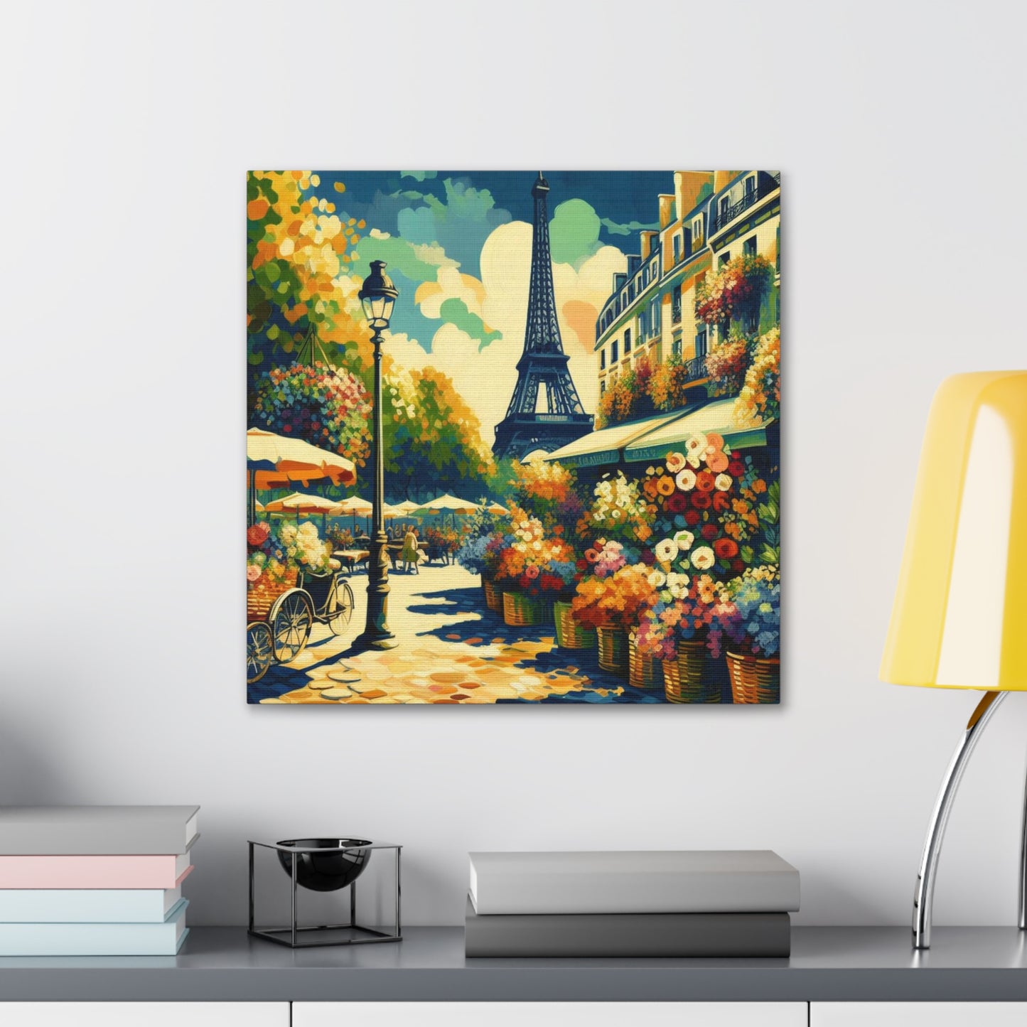 PARIS ART: Paris Canvas Art for Aesthetic Room Decor, Paris Print, Paris Artwork