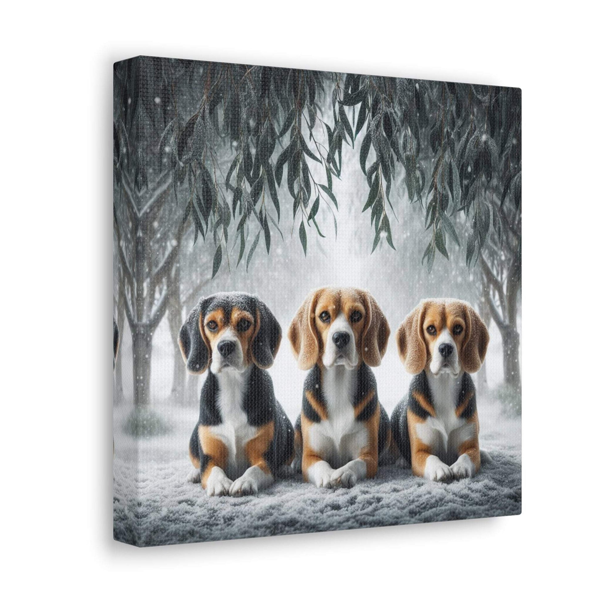 beagle poster, beagle wall art, beagle canvas art