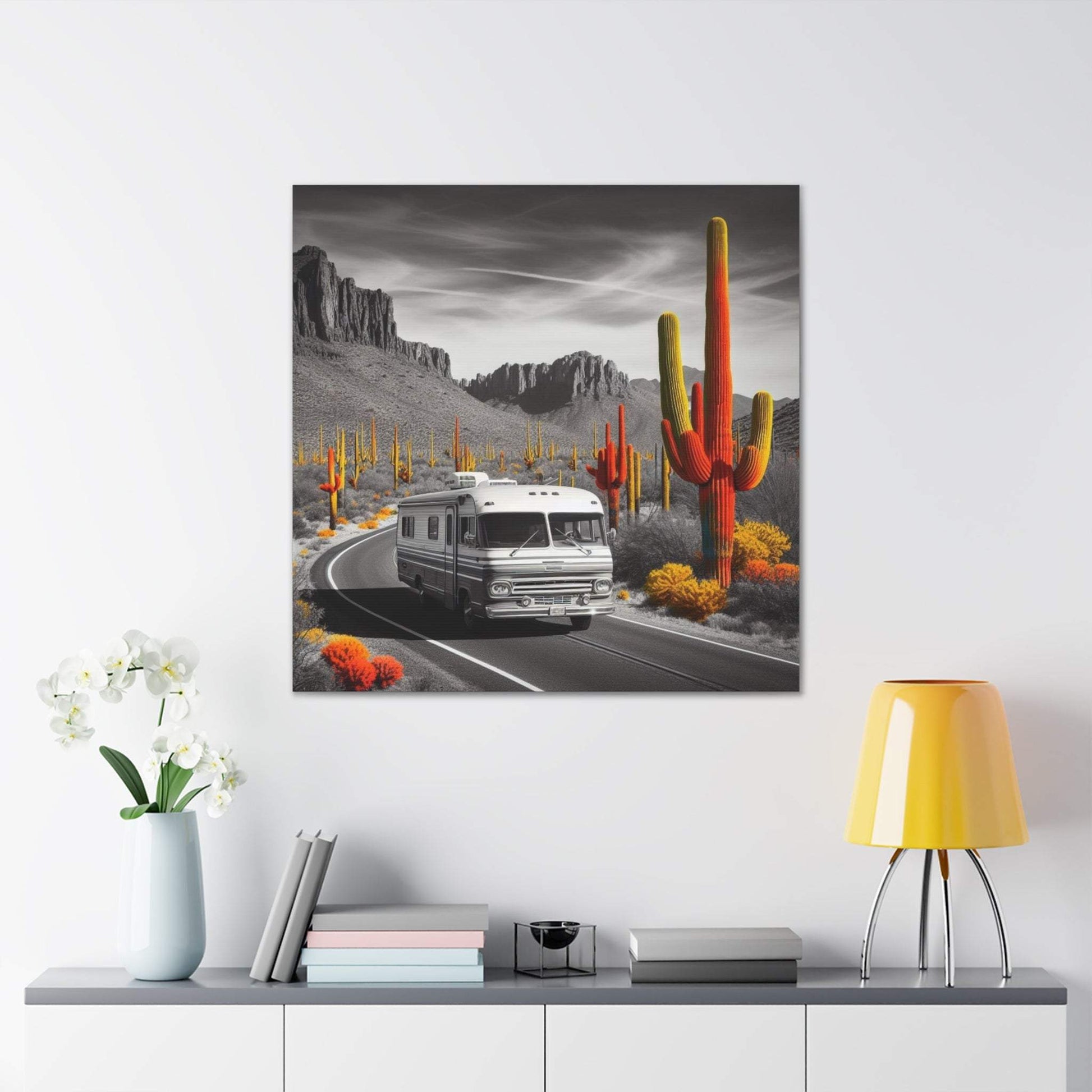 desert artwork, rv art, boho art