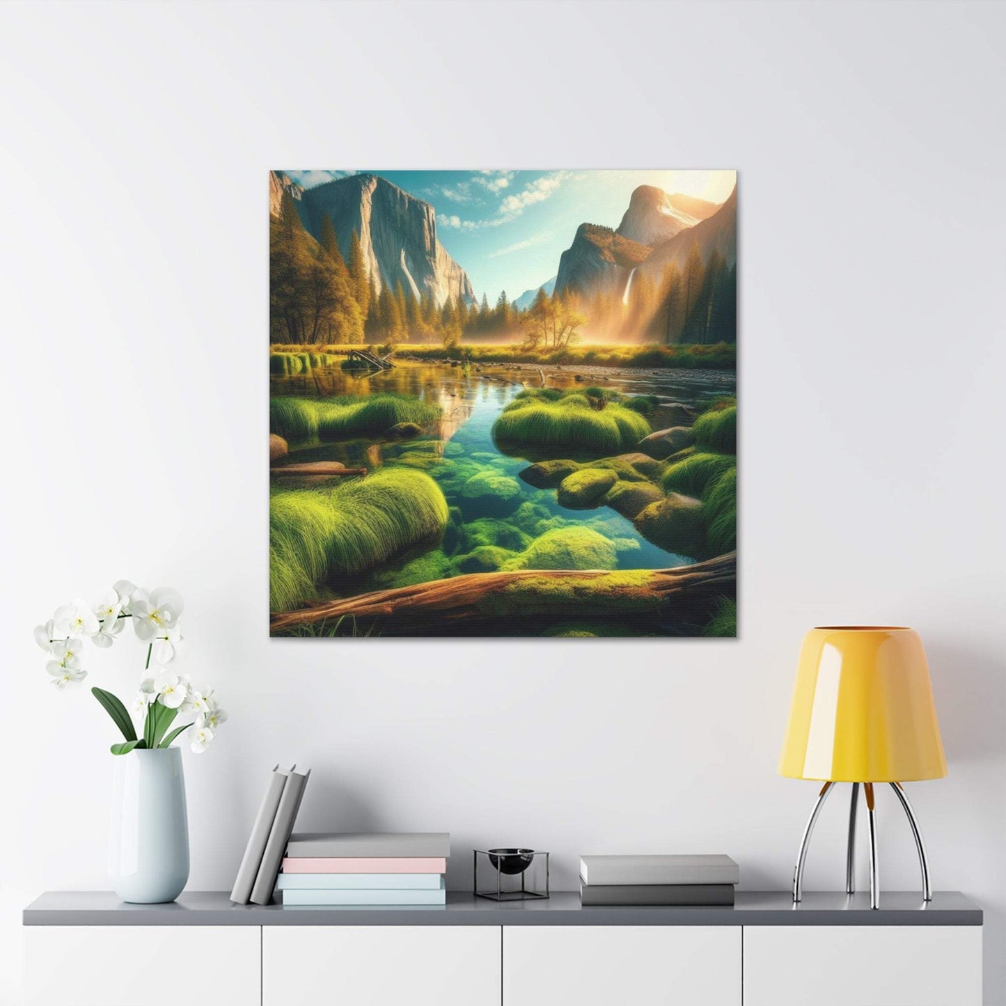 yosemite print, landscape print