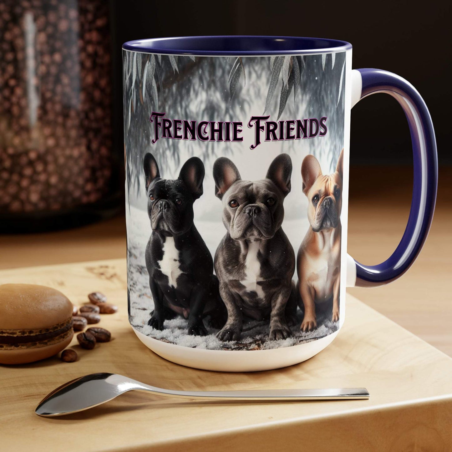 french bulldog mug, frenchie coffee mug