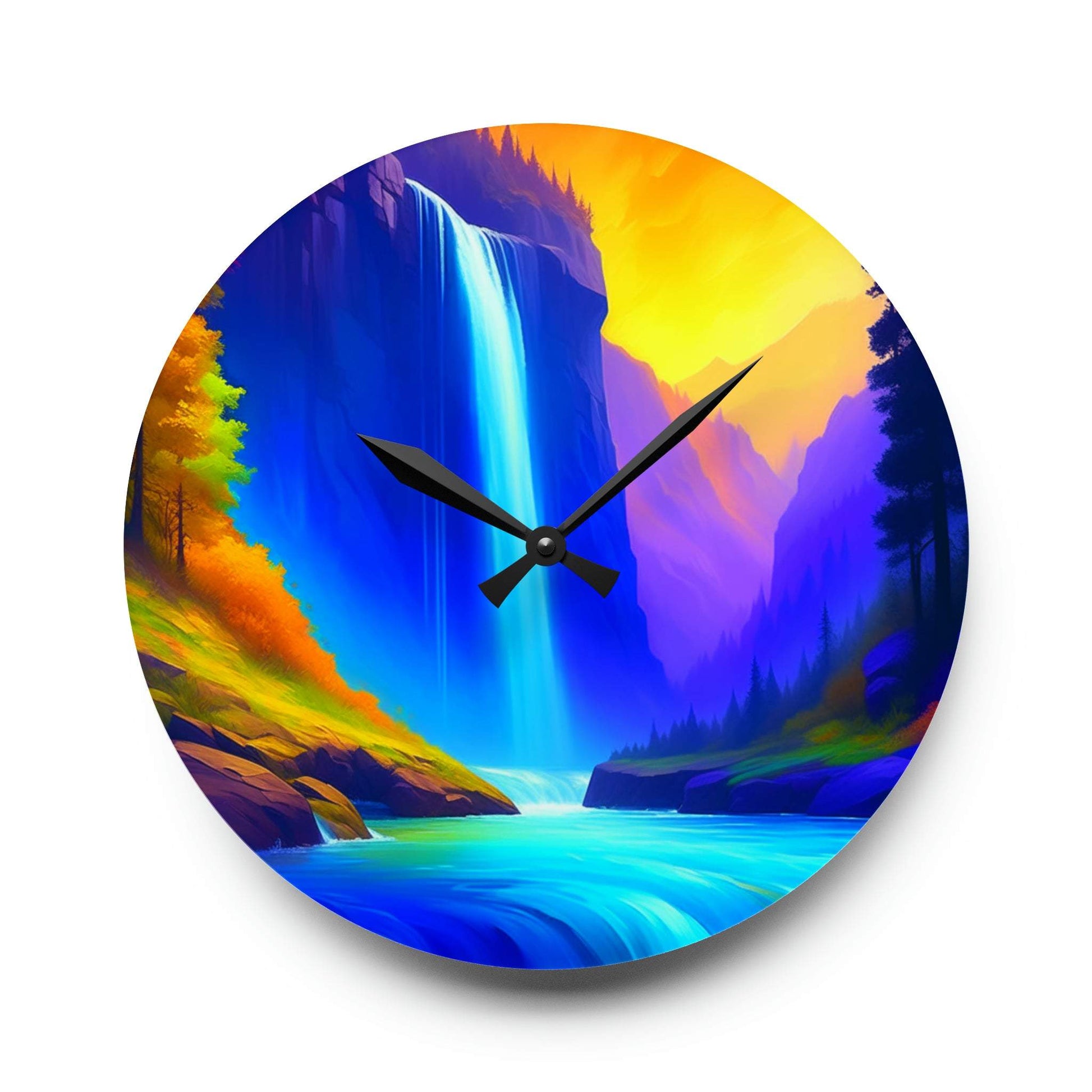 unique wall clock, yosemite wall clock