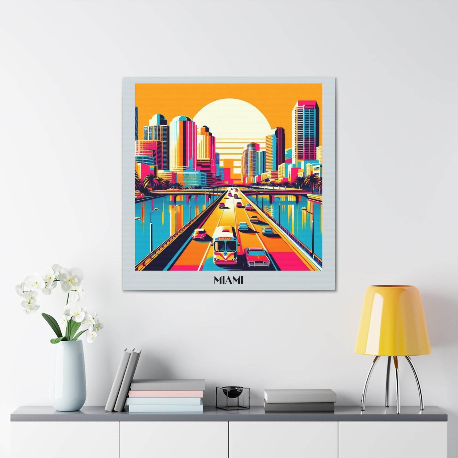 Miami Poster, Tourism Poster