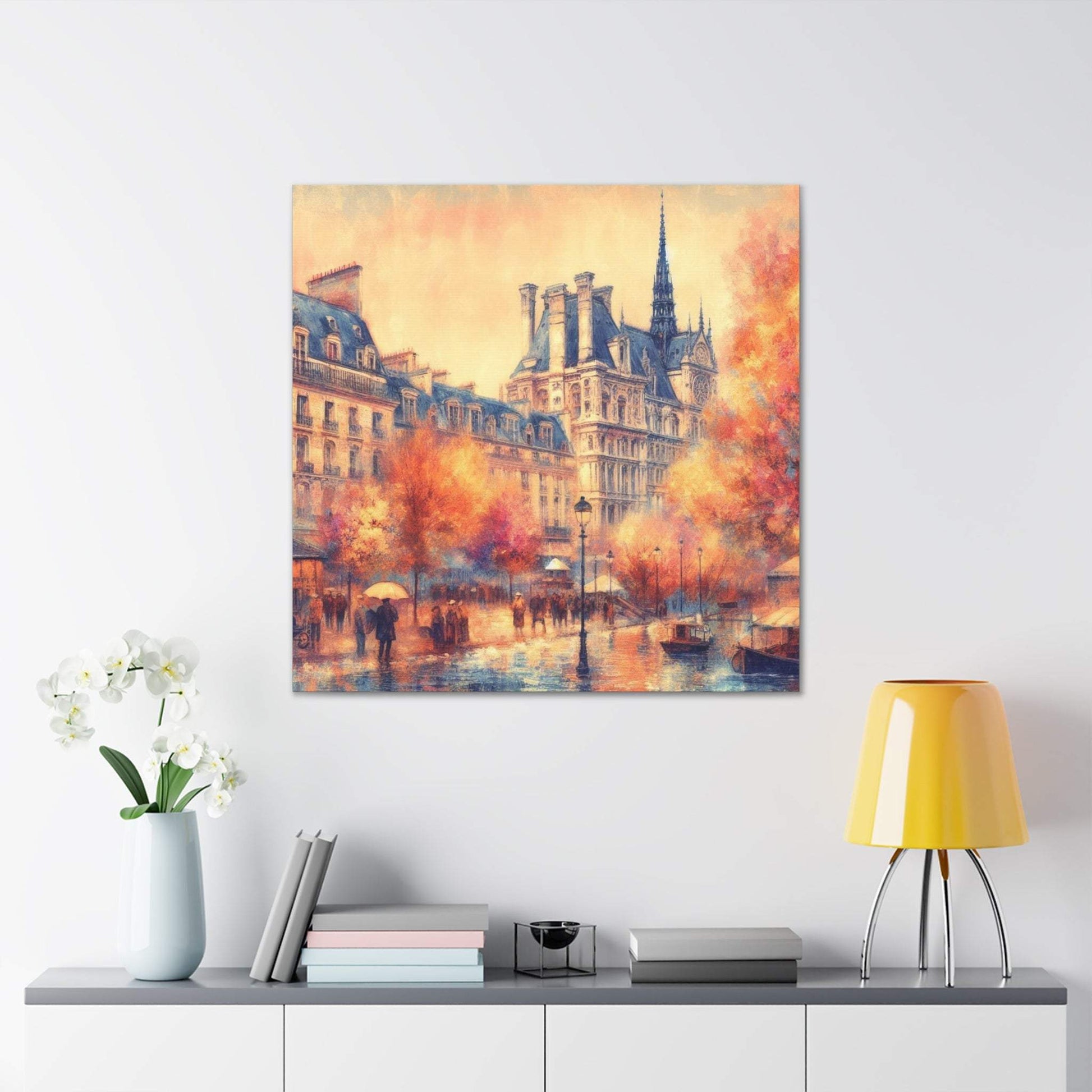 paris art, paris canvas art