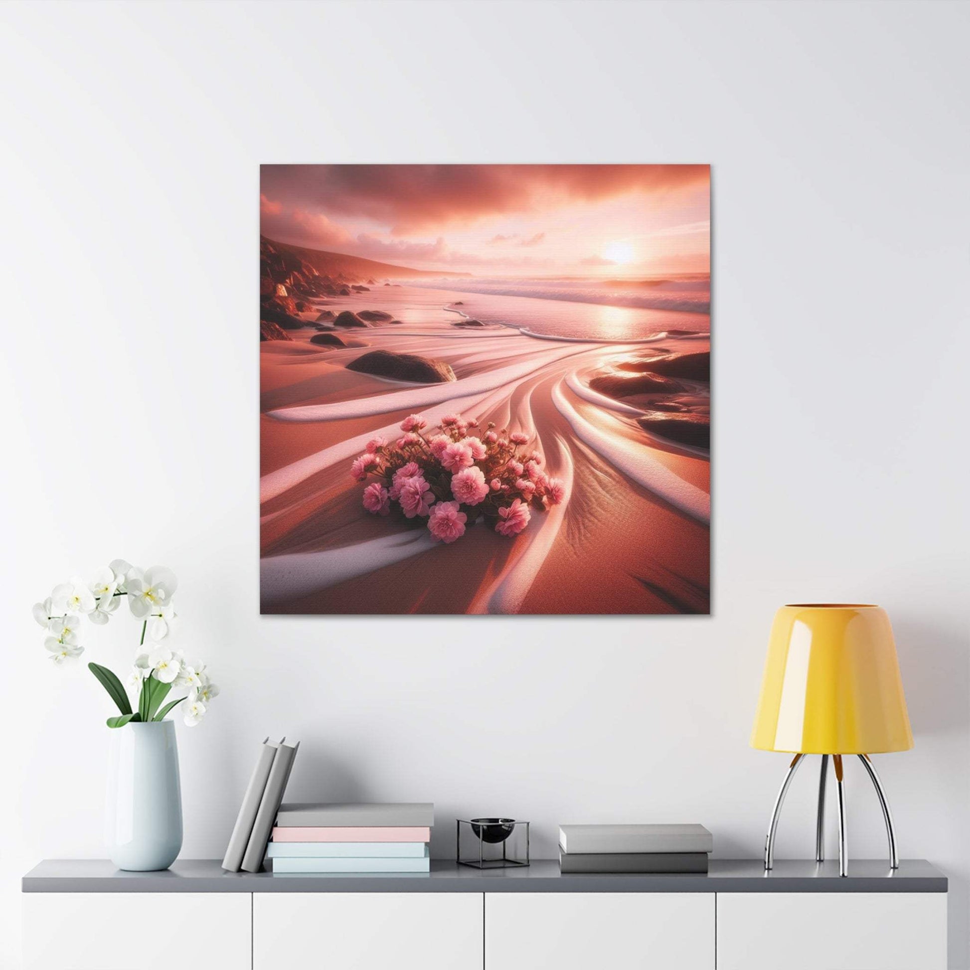 blush pink wall art, coastal artwork, blush pink artwork