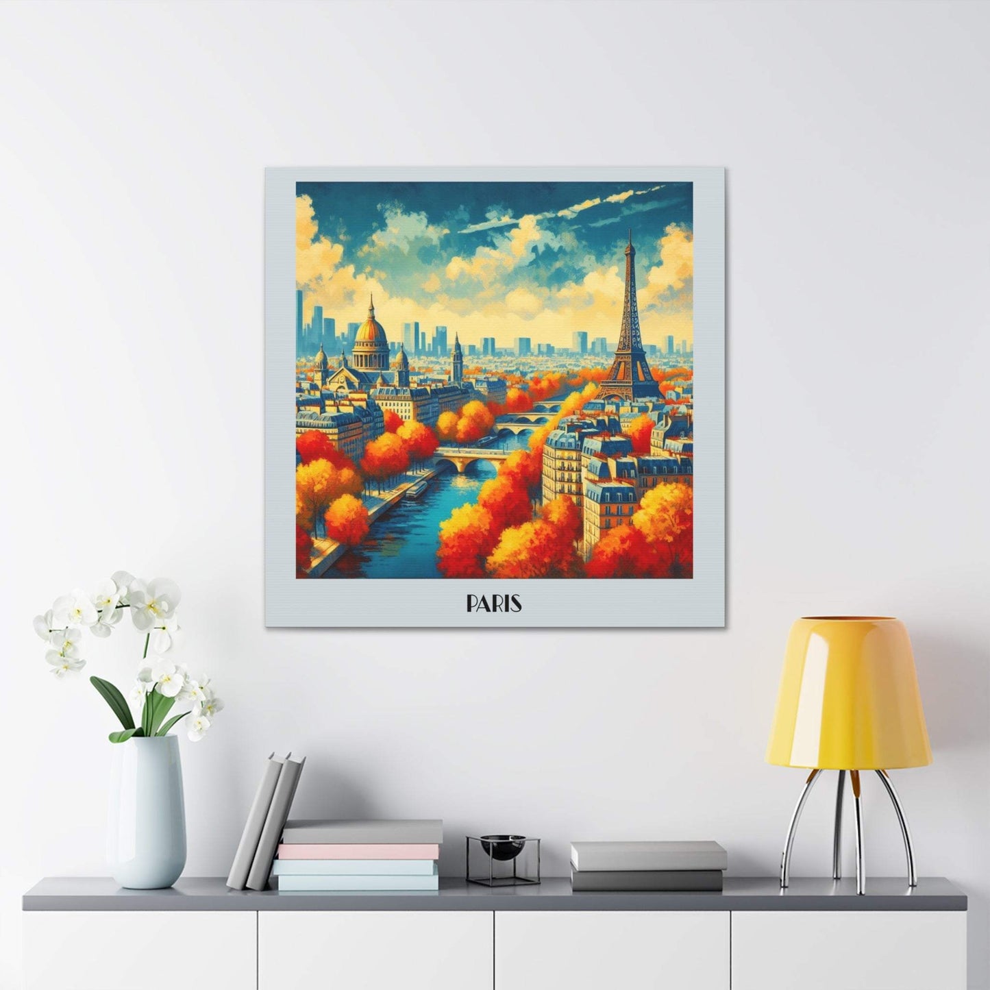 paris art, paris canvas art