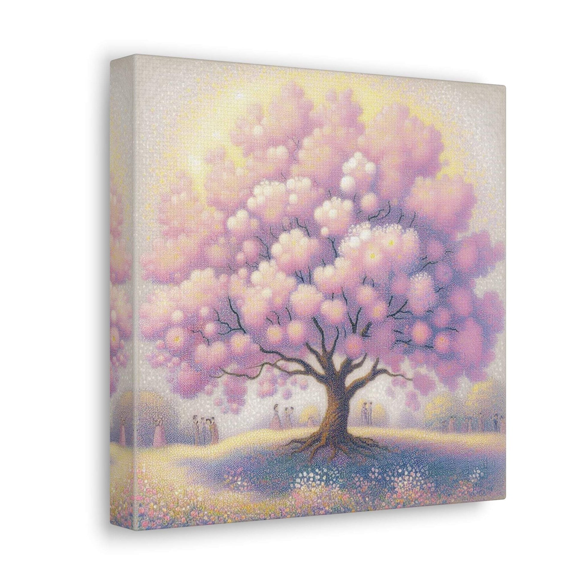 blossom artwork, cherry blossom wall art, blossom canvas