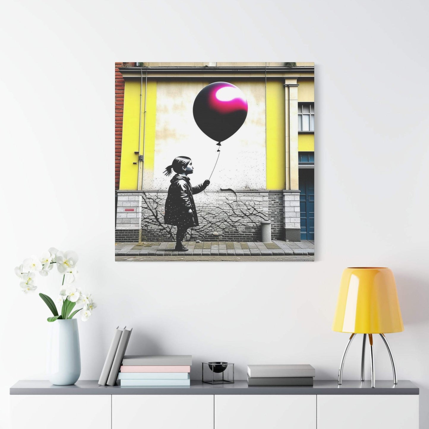 banksy print, banksy wall art canvas