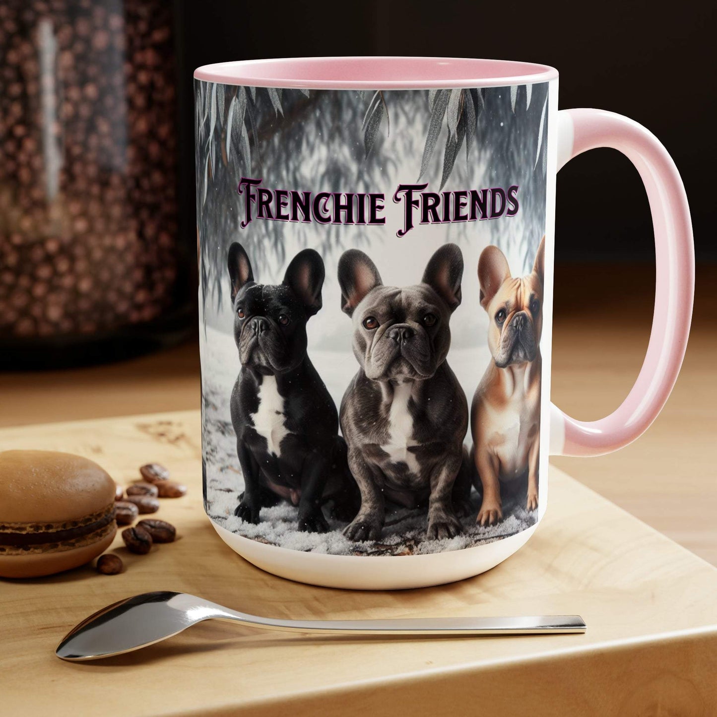 french bulldog mug, frenchie coffee mug