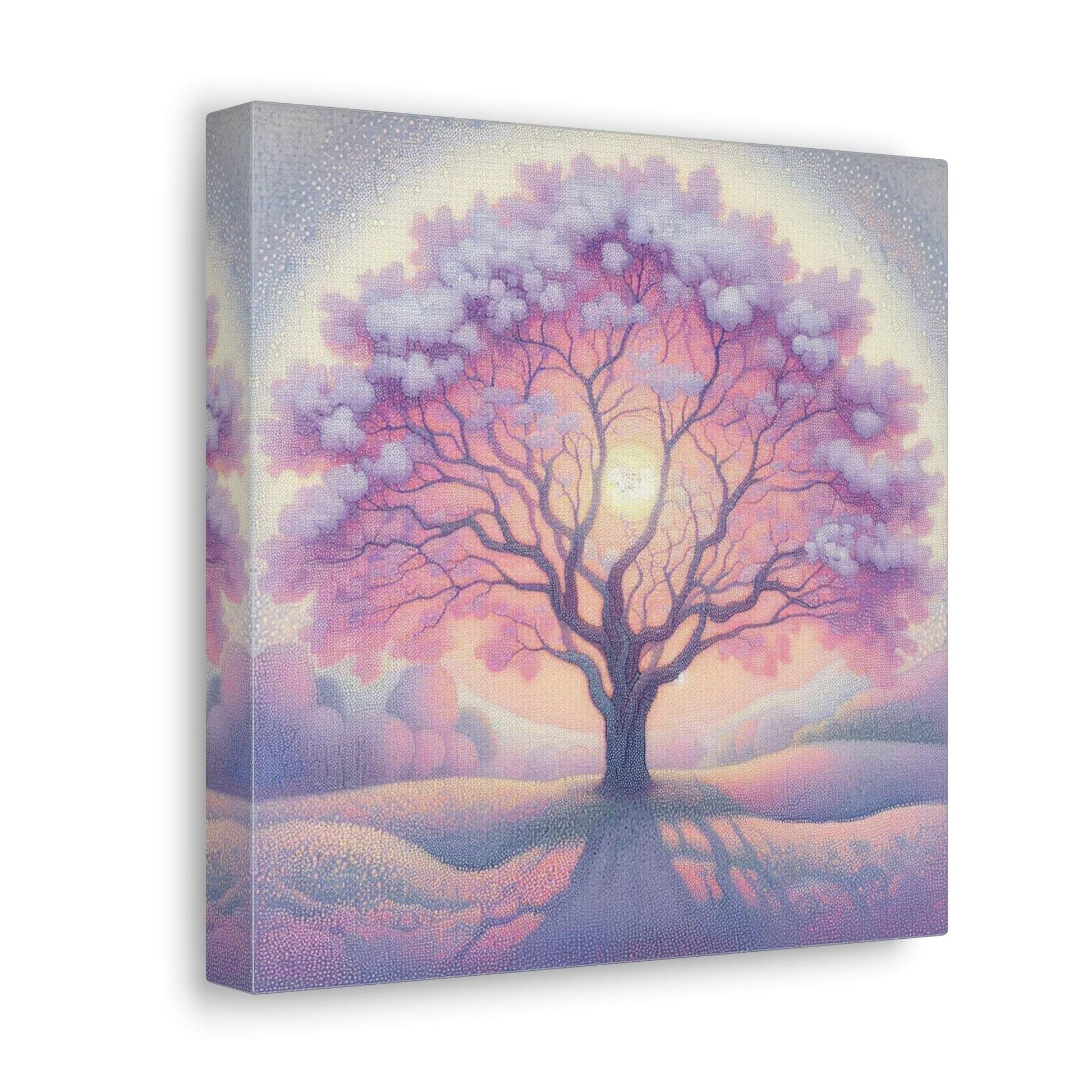 blossom artwork, cherry blossom wall art, blossom canvas