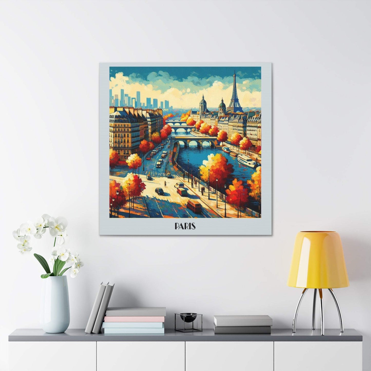 paris art, paris canvas art