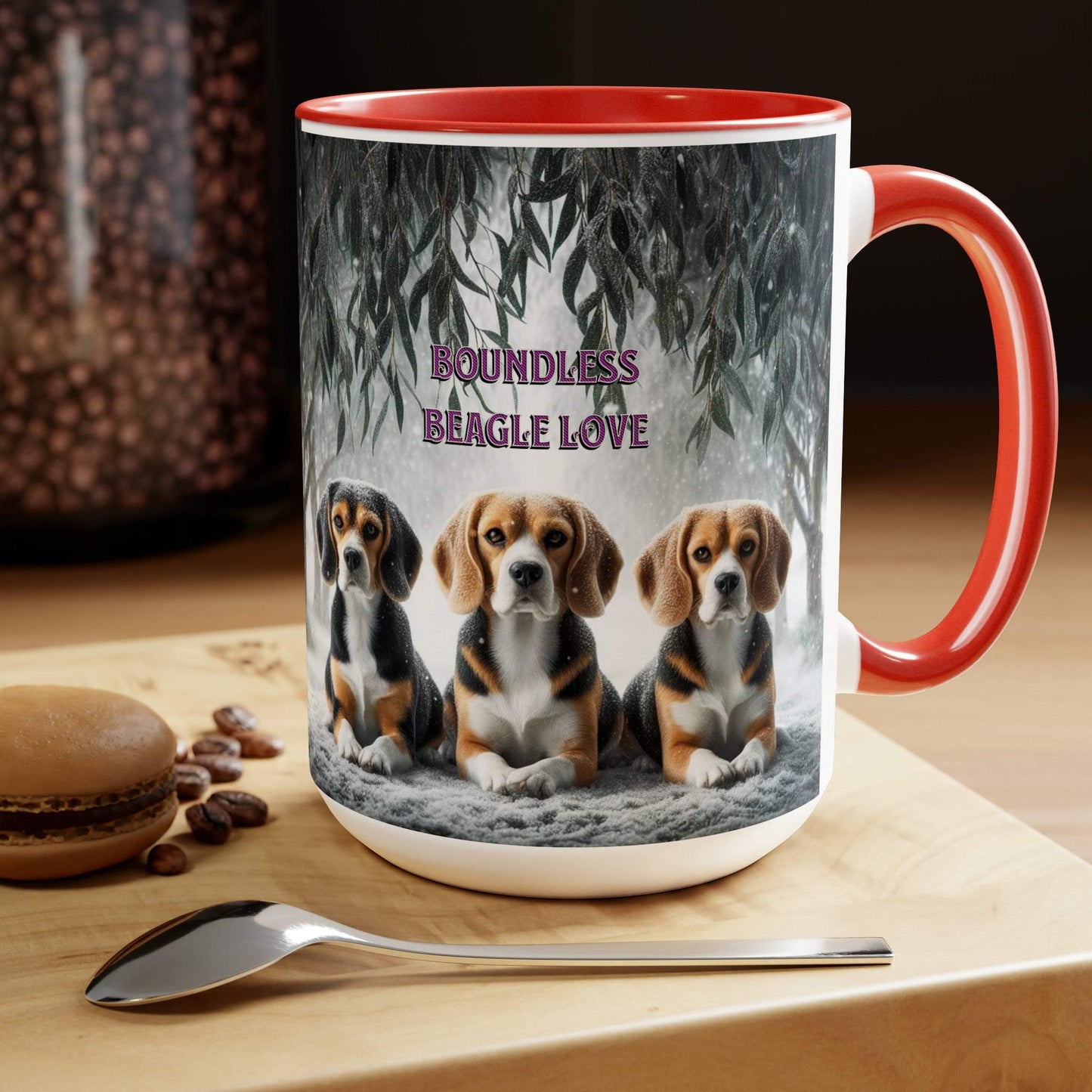 beagle mug, beagle coffee mug