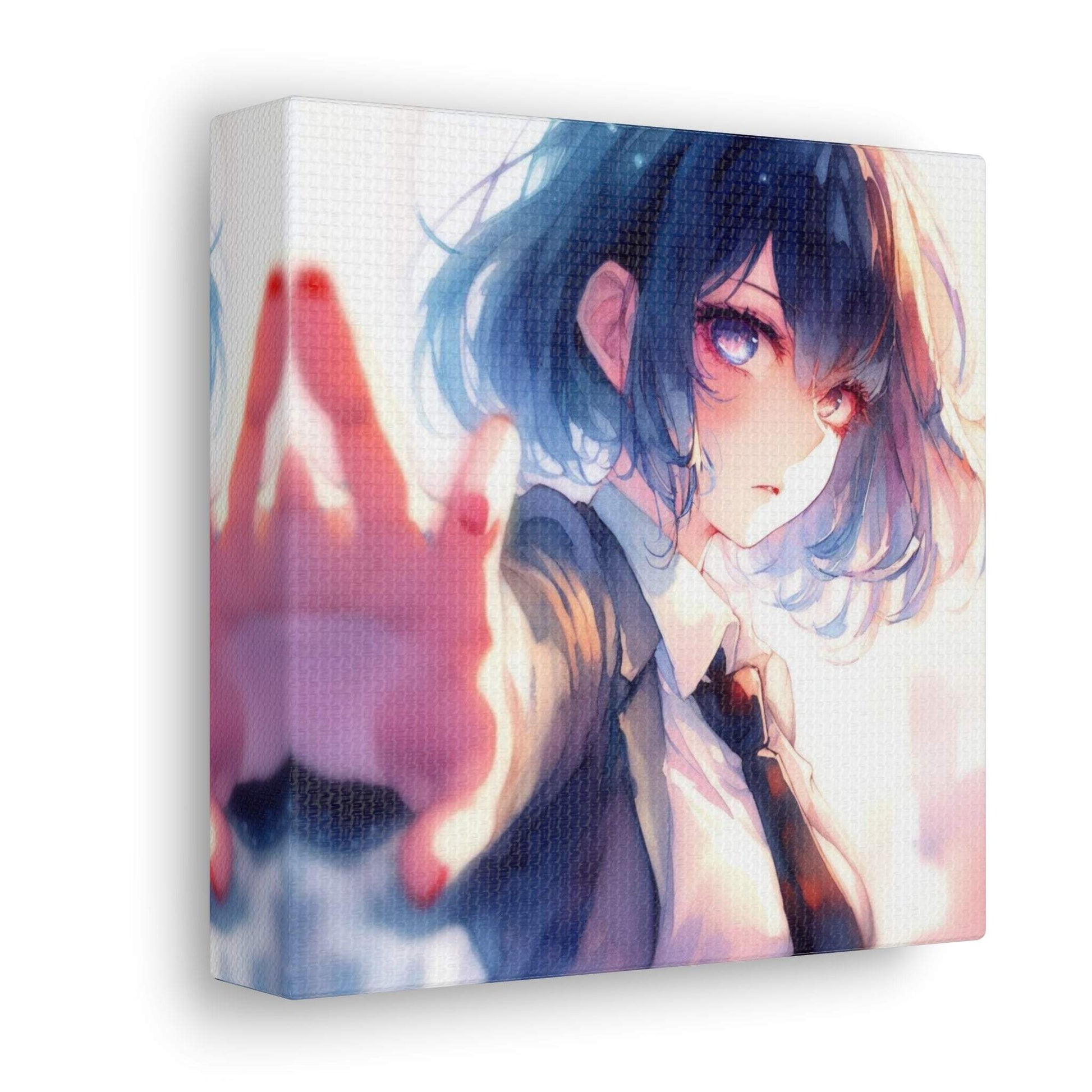 anime art, anime girl poster