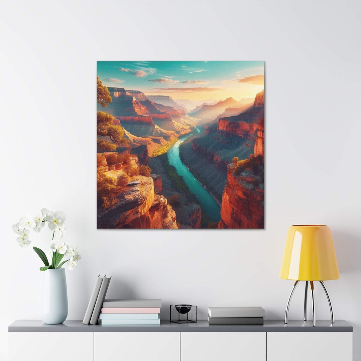 grand canyon art, landscape painting