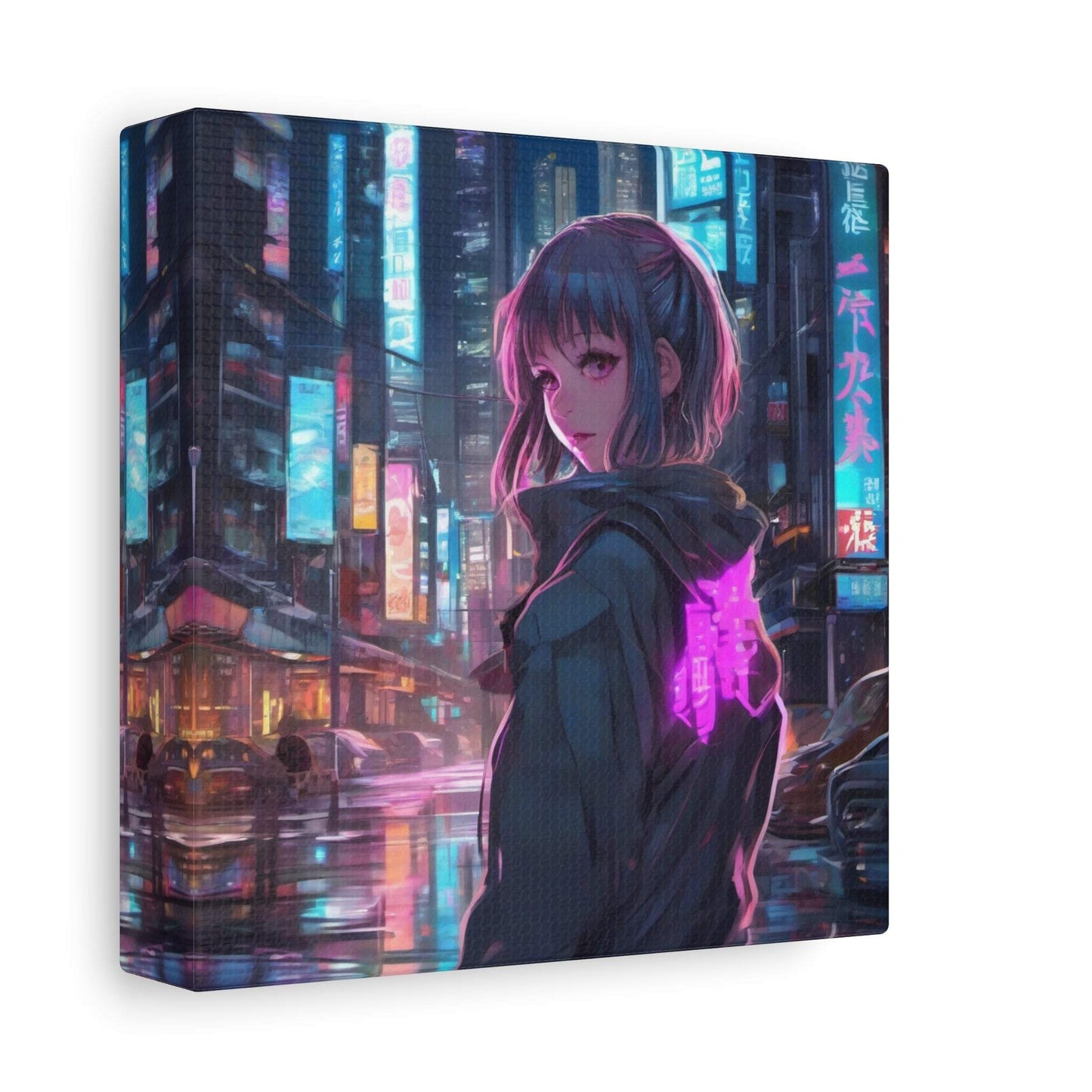 anime art, anime girl poster