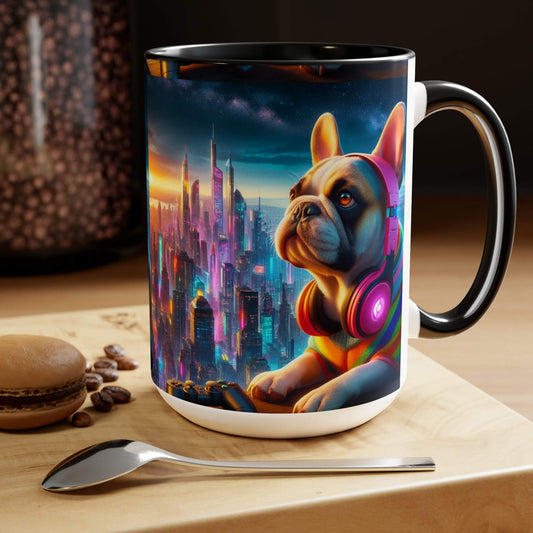 french bulldog mug, gaming mug