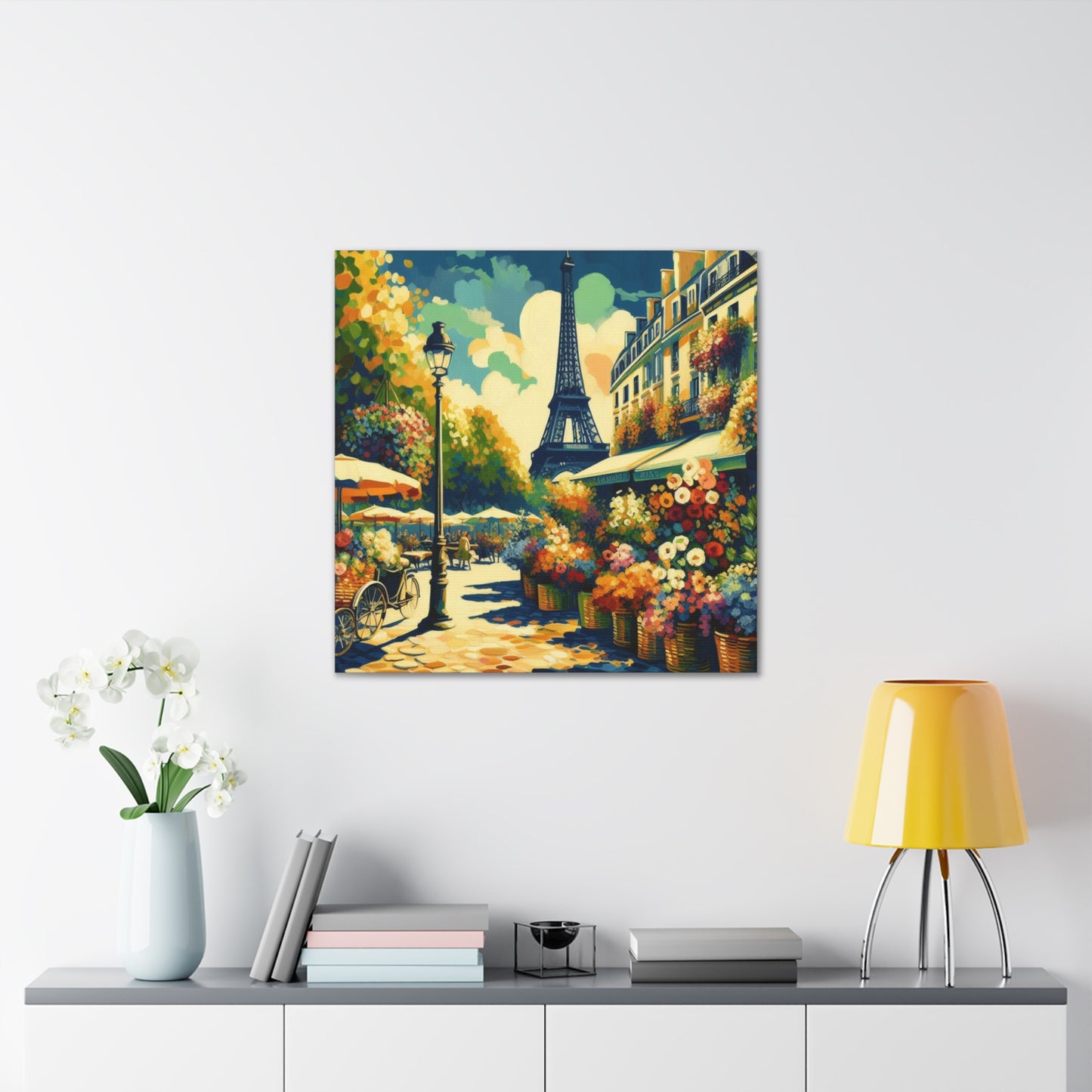 PARIS ART: Paris Canvas Art for Aesthetic Room Decor, Paris Print, Paris Artwork