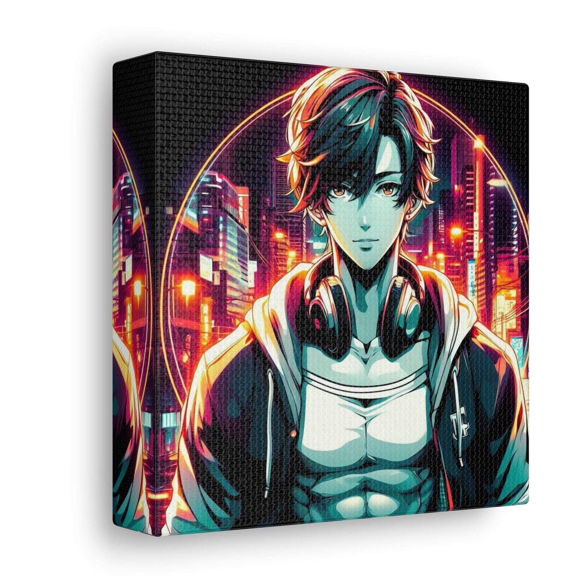 anime art, anime boy poster, anime canvas