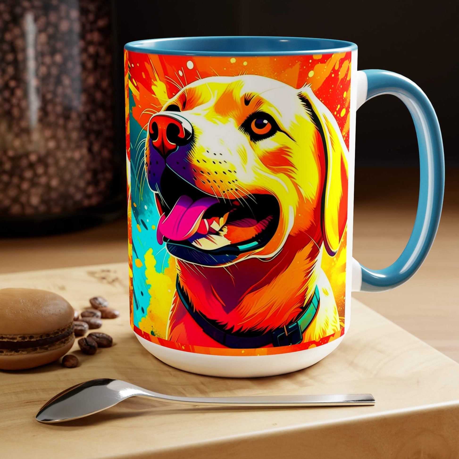 labrador mug, gaming mug