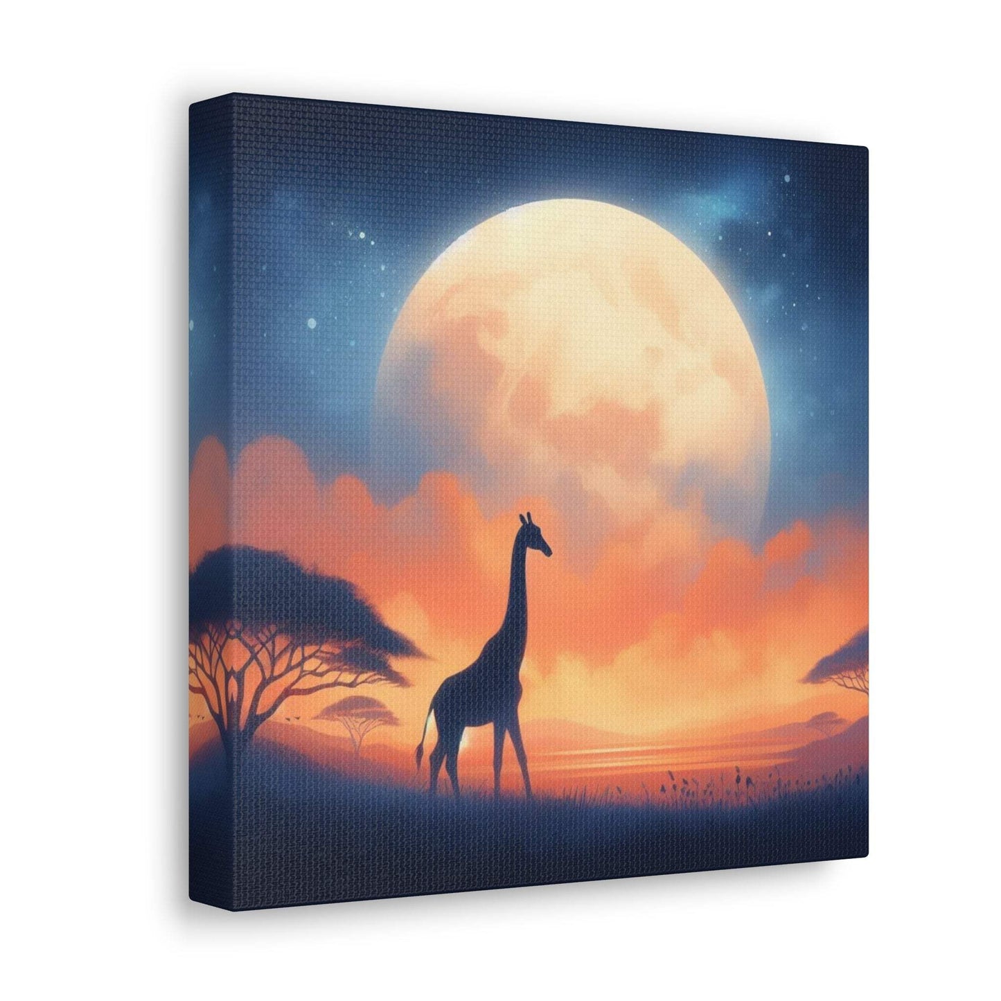 giraffe artwork, giraffe wall art canvas